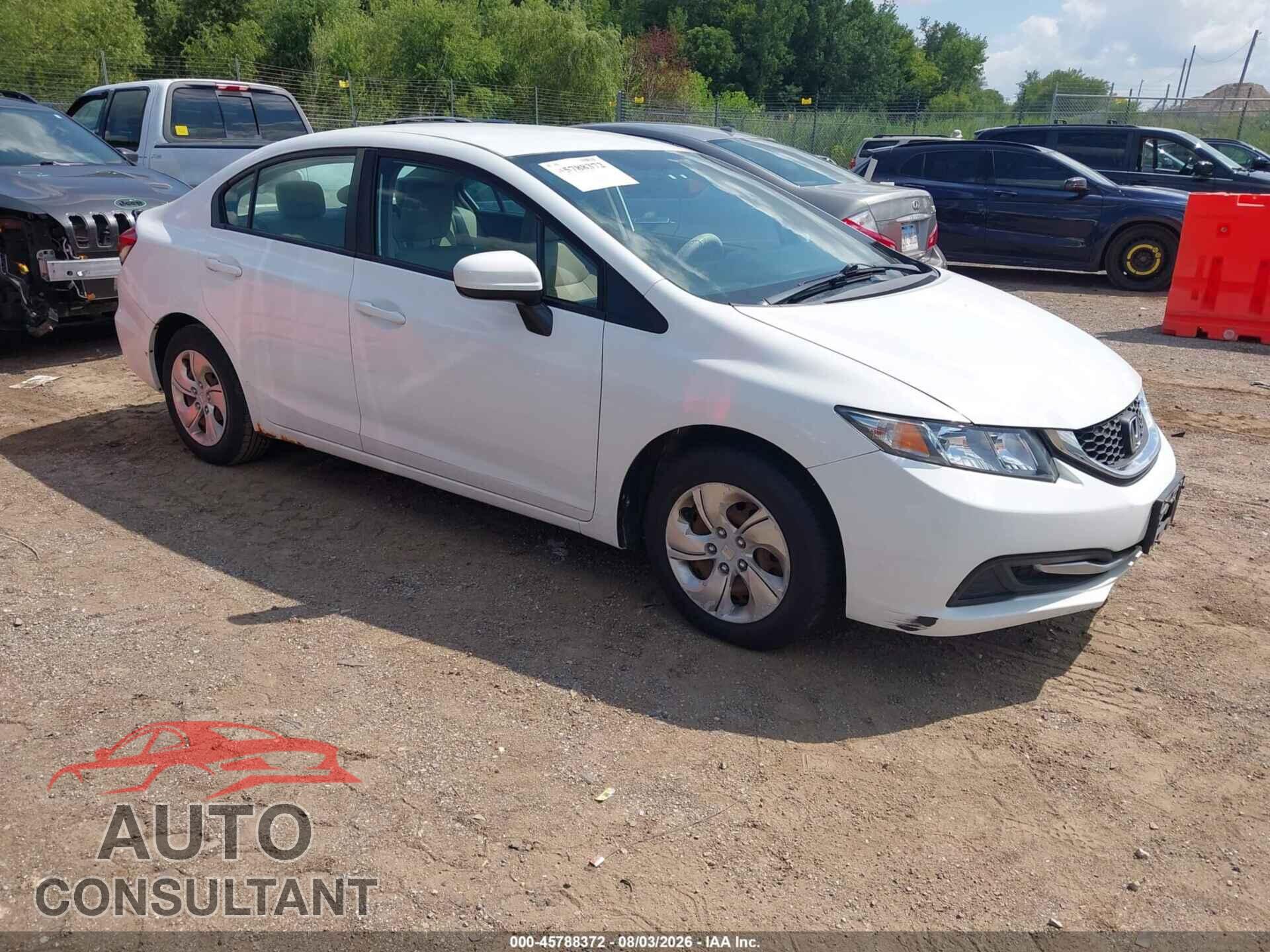 HONDA CIVIC 2014 - 19XFB2F58EE047228