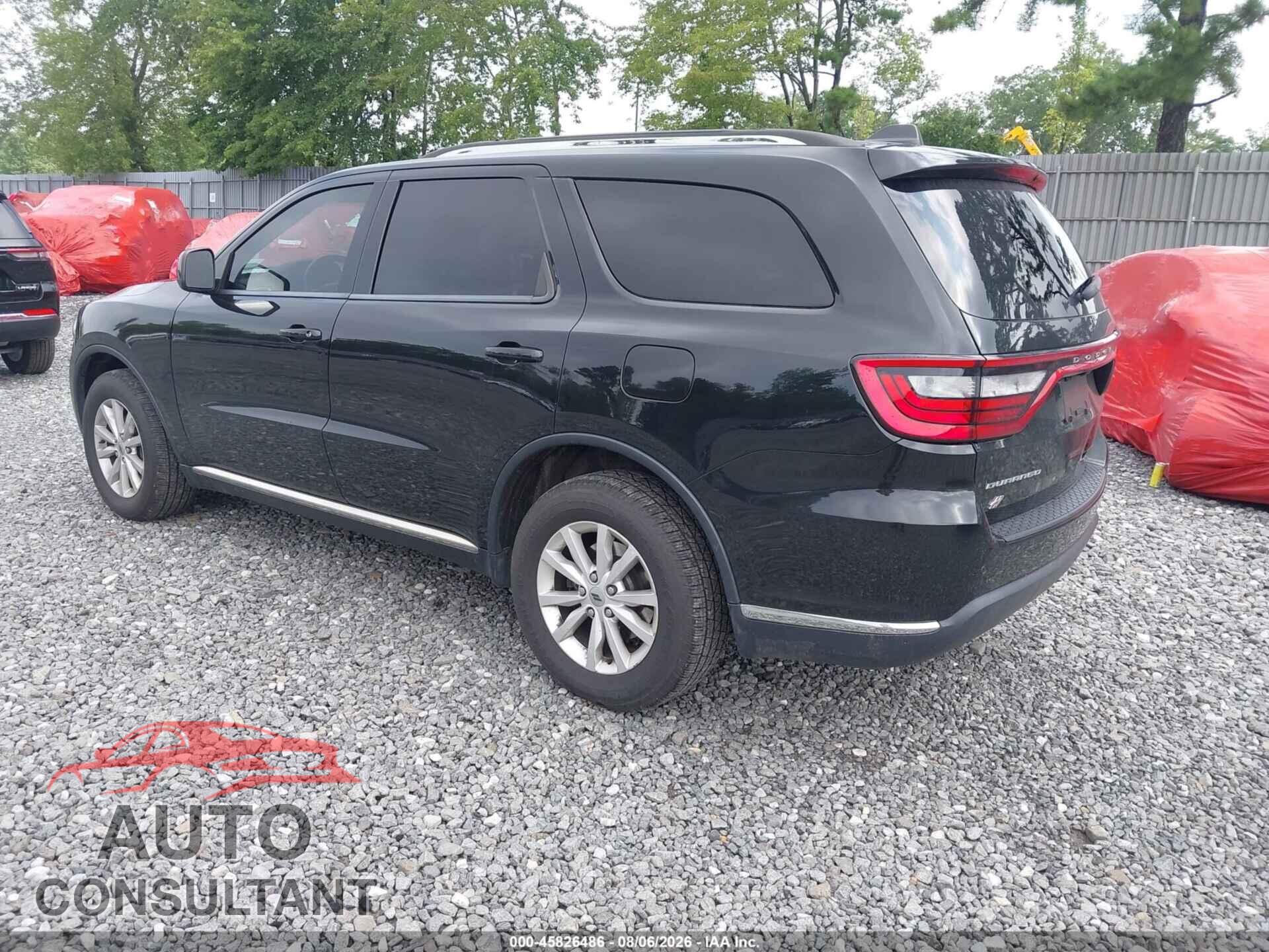 DODGE DURANGO 2019 - 1C4RDJAG0KC827253