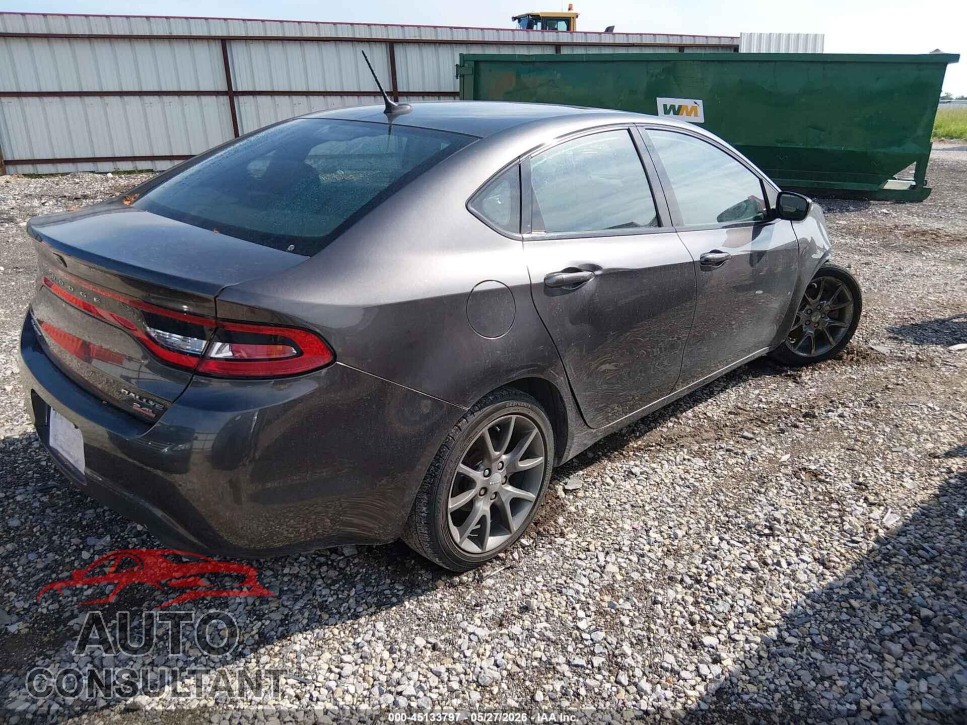 DODGE DART 2014 - 1C3CDFBB3ED861194