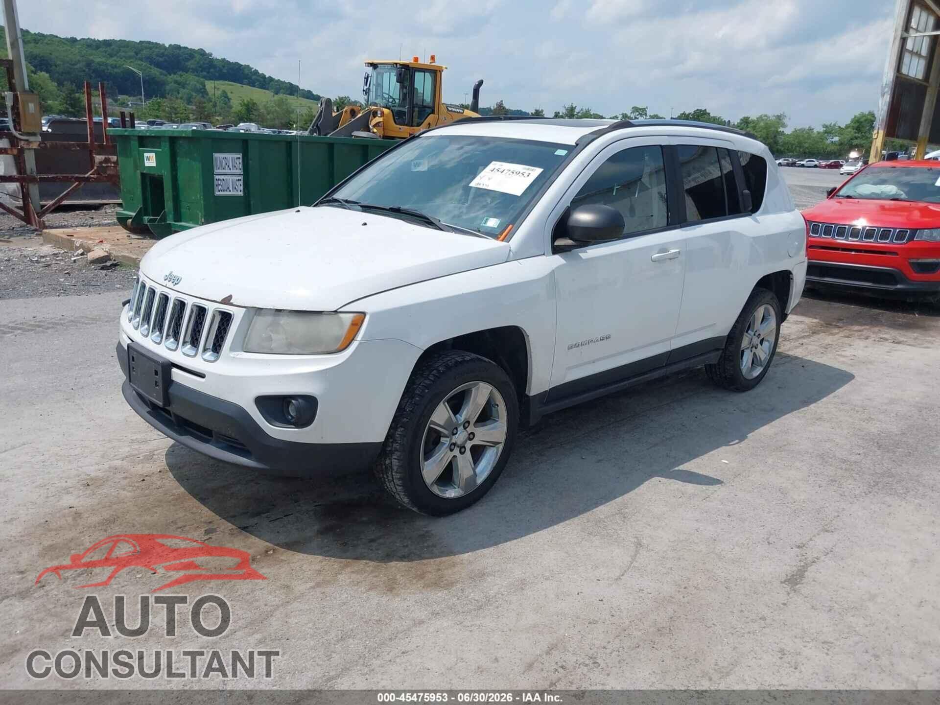 JEEP COMPASS 2012 - 1C4NJDCBXCD662124