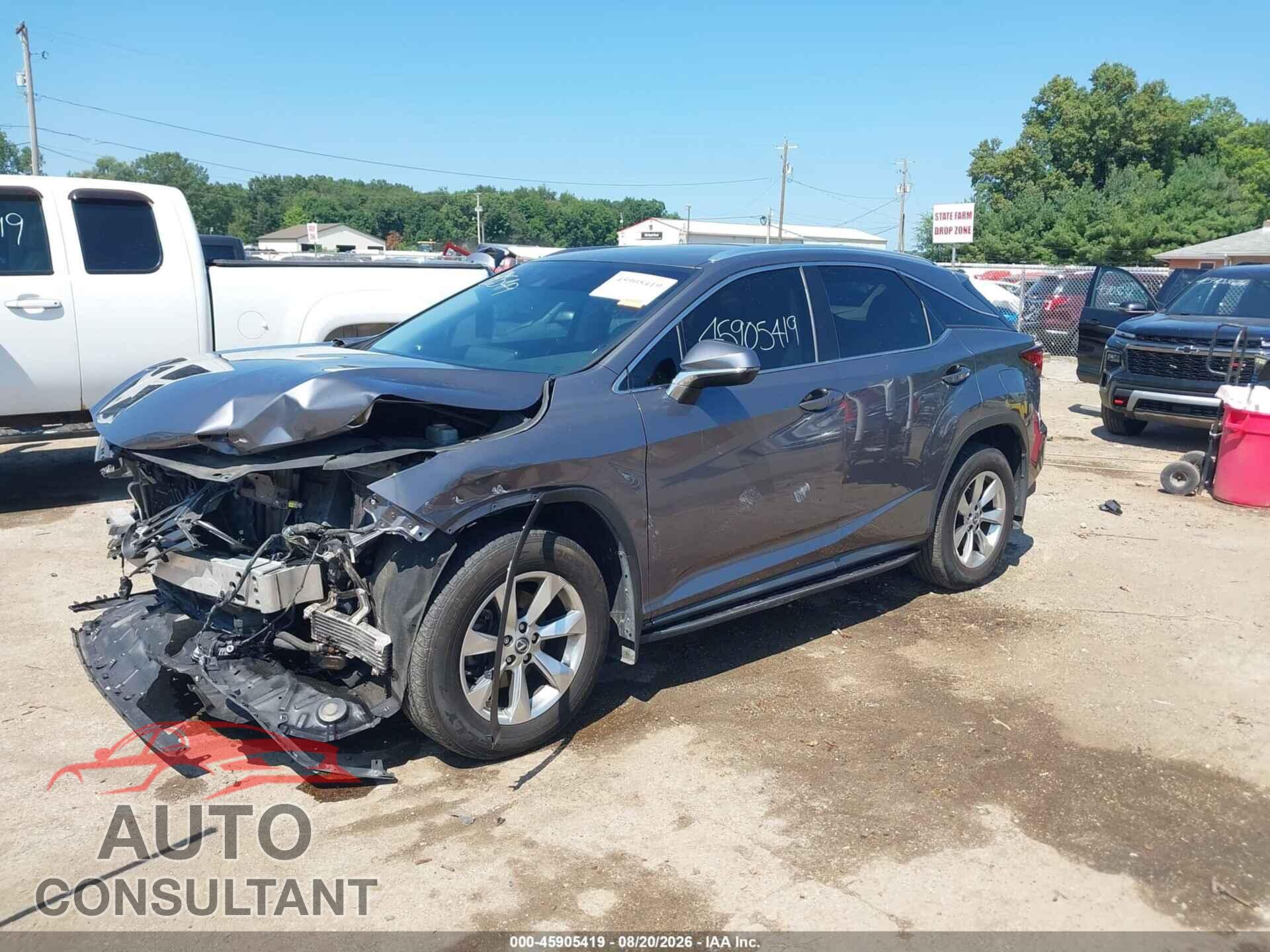 LEXUS RX 350 2019 - 2T2BZMCA6KC172659