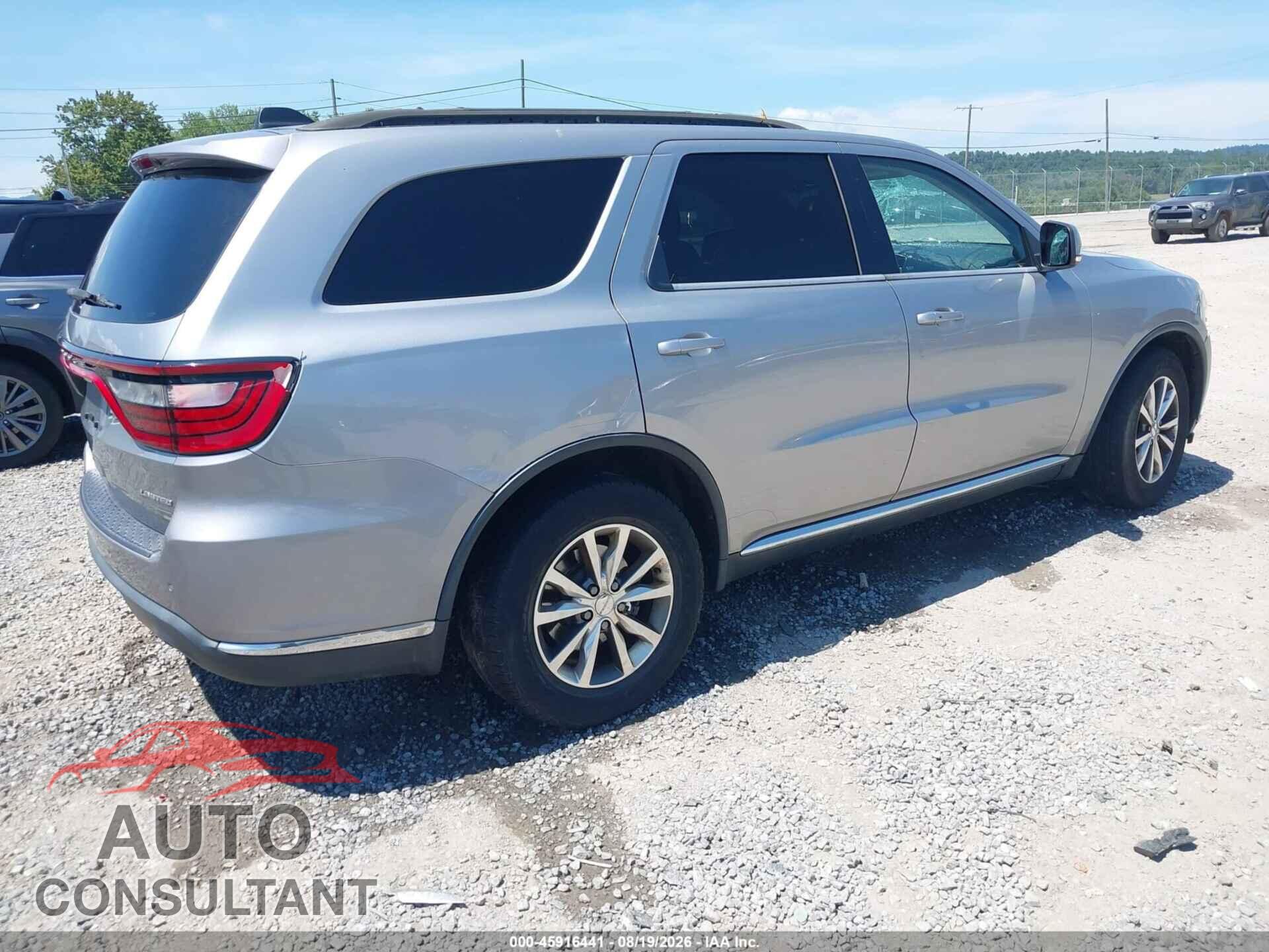 DODGE DURANGO 2014 - 1C4RDHDG8EC599897