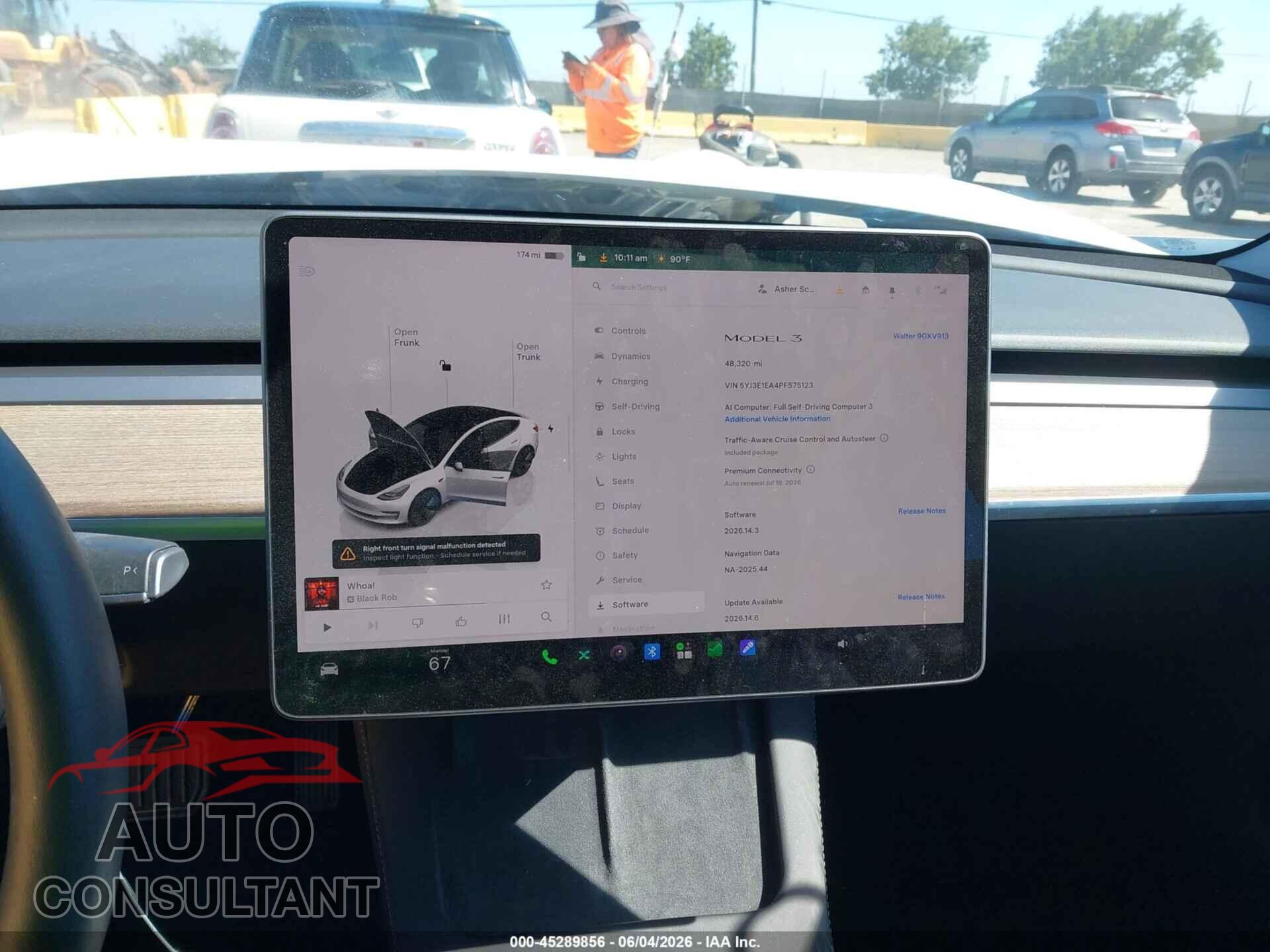 TESLA MODEL 3 2023 - 5YJ3E1EA4PF575123