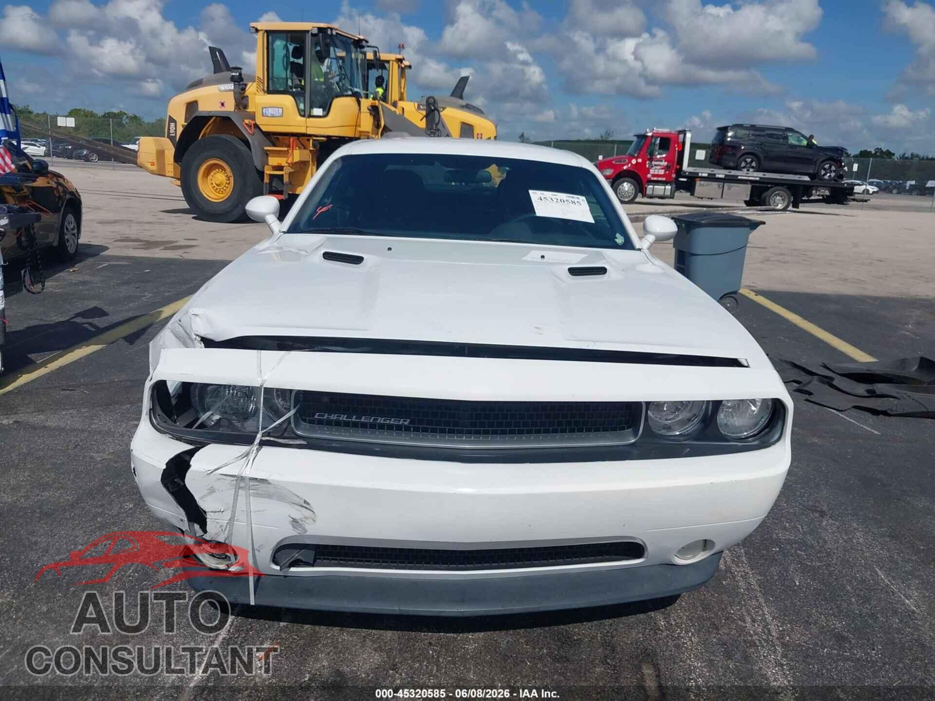 DODGE CHALLENGER 2012 - 2C3CDYAG6CH246681