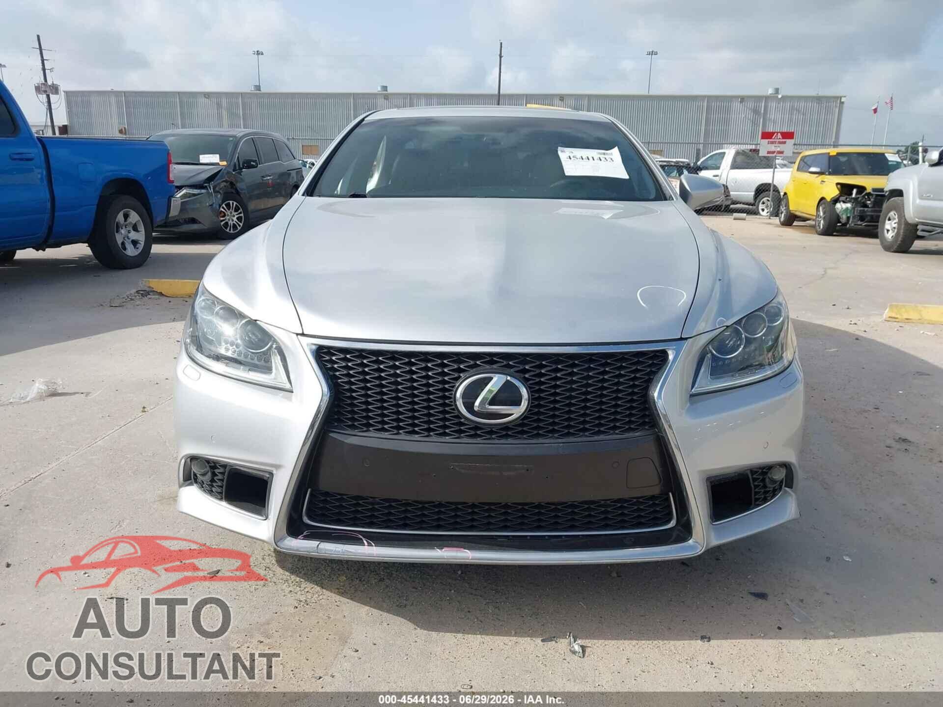 LEXUS LS 460 2013 - JTHBL5EF6D5114716