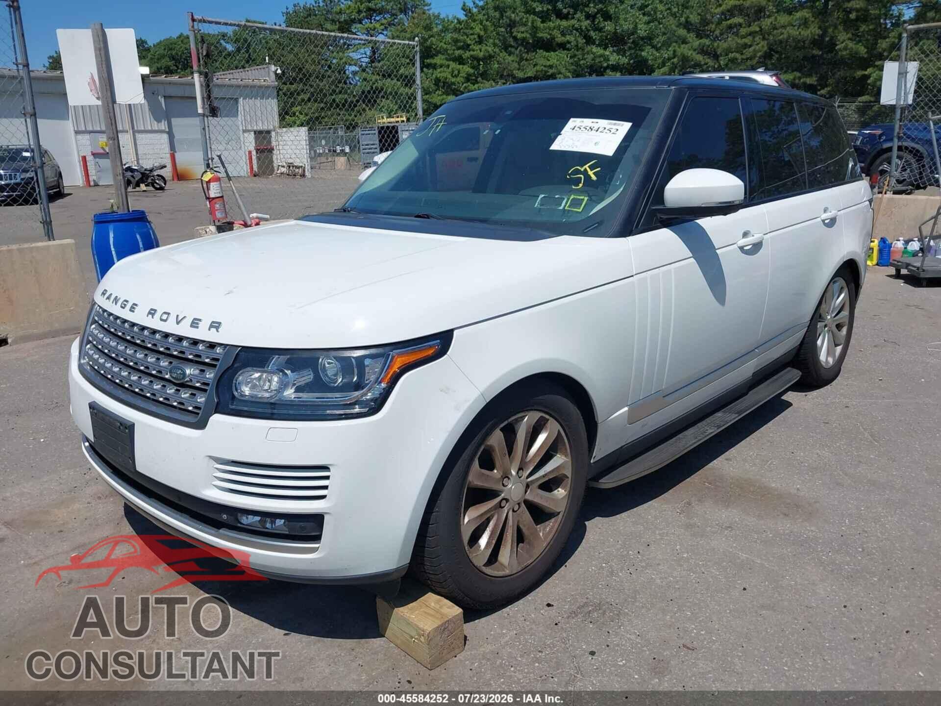 LAND ROVER RANGE ROVER 2014 - SALGS2WFXEA175169