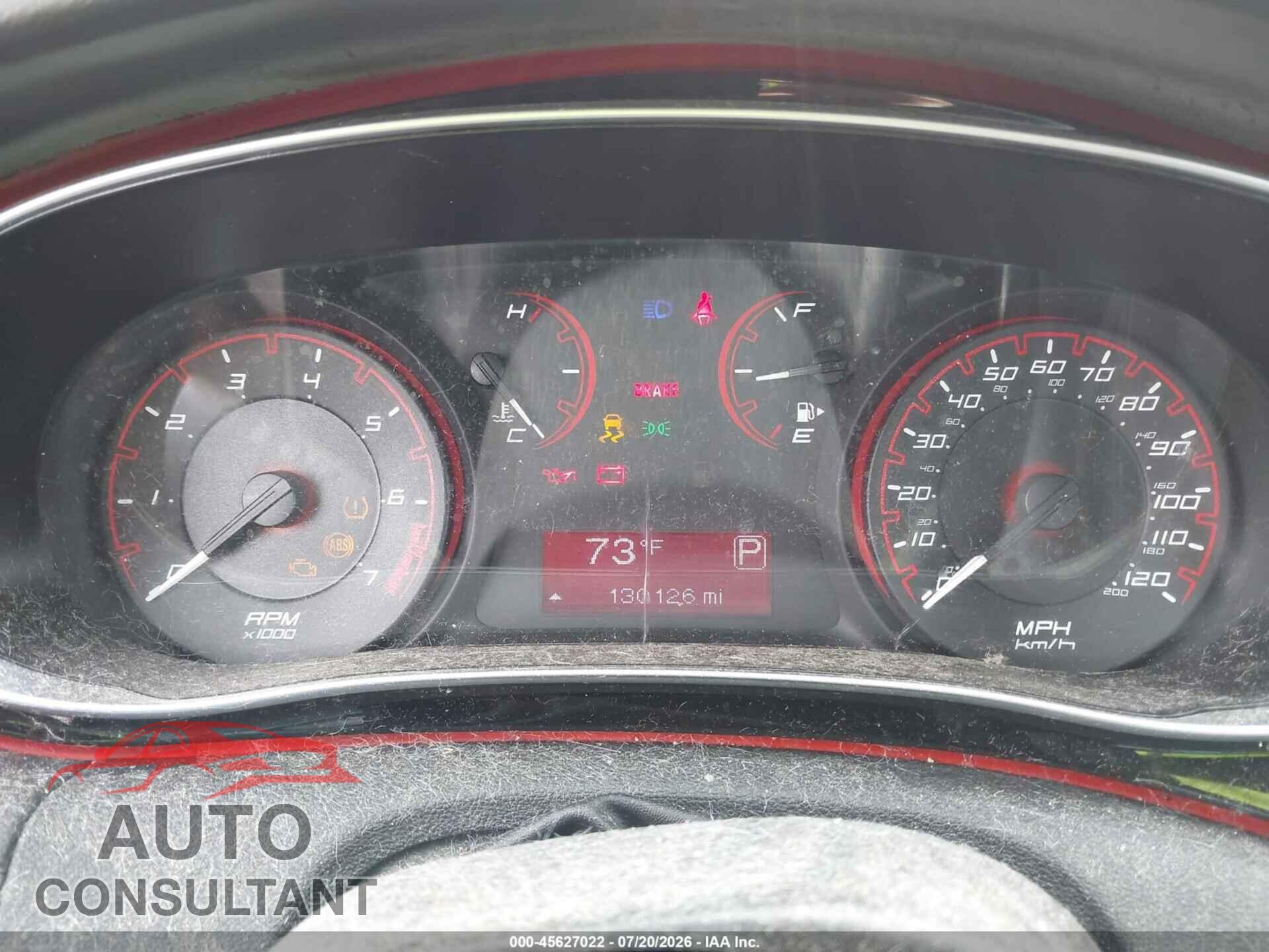 DODGE DART 2015 - 1C3CDFBBXFD200053