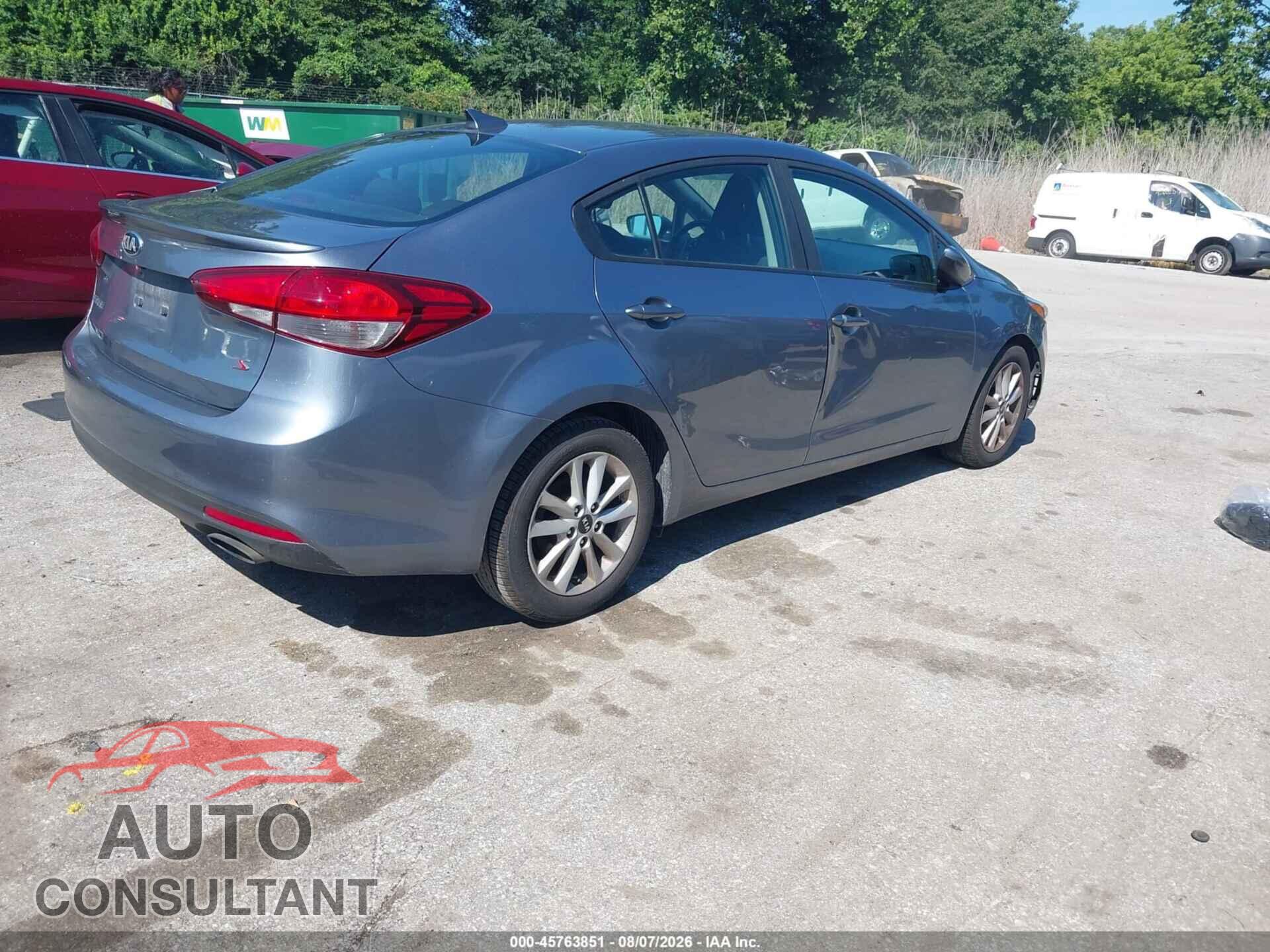 KIA FORTE 2017 - 3KPFL4A76HE106914