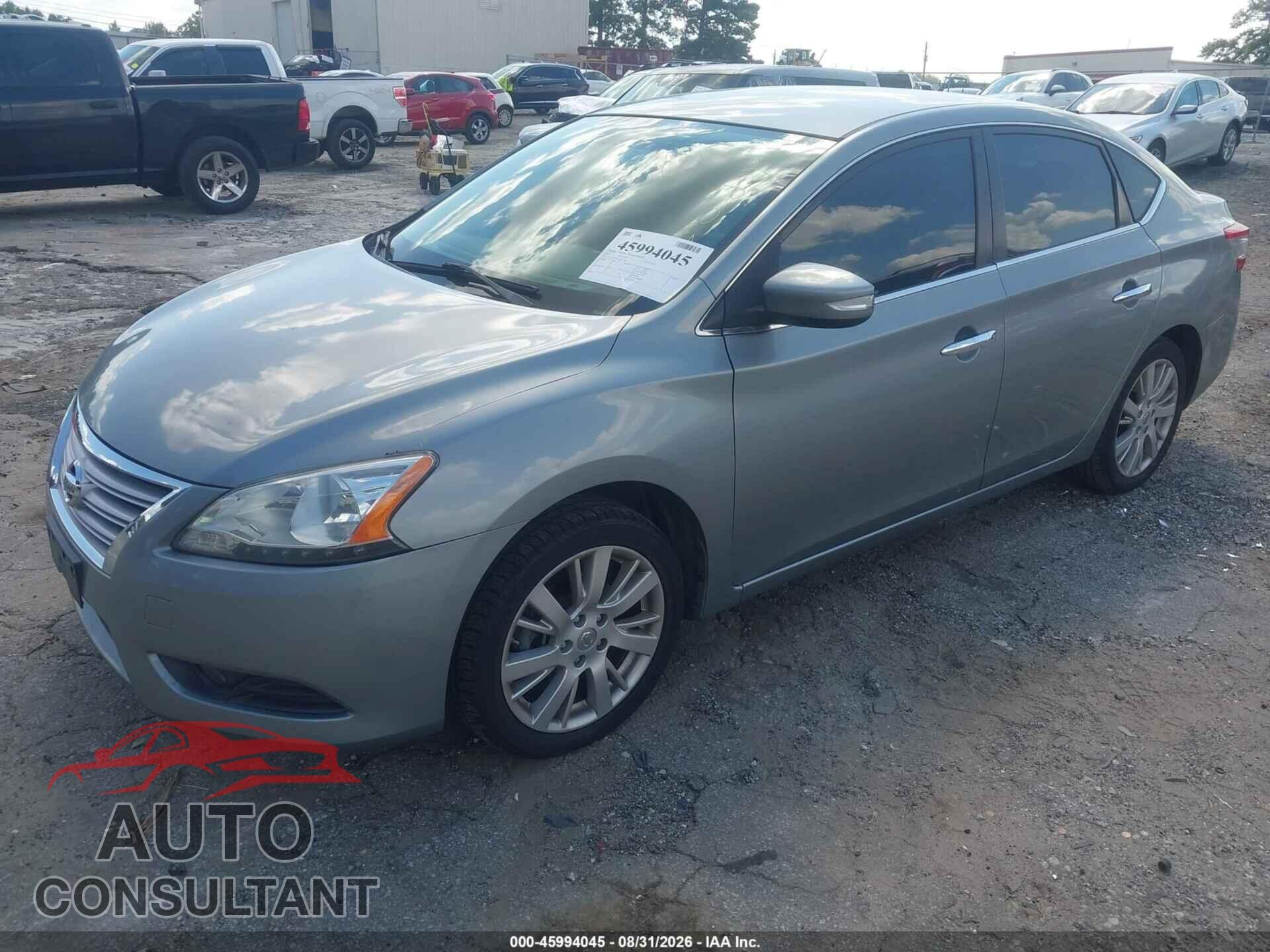 NISSAN SENTRA 2013 - 3N1AB7AP1DL711768