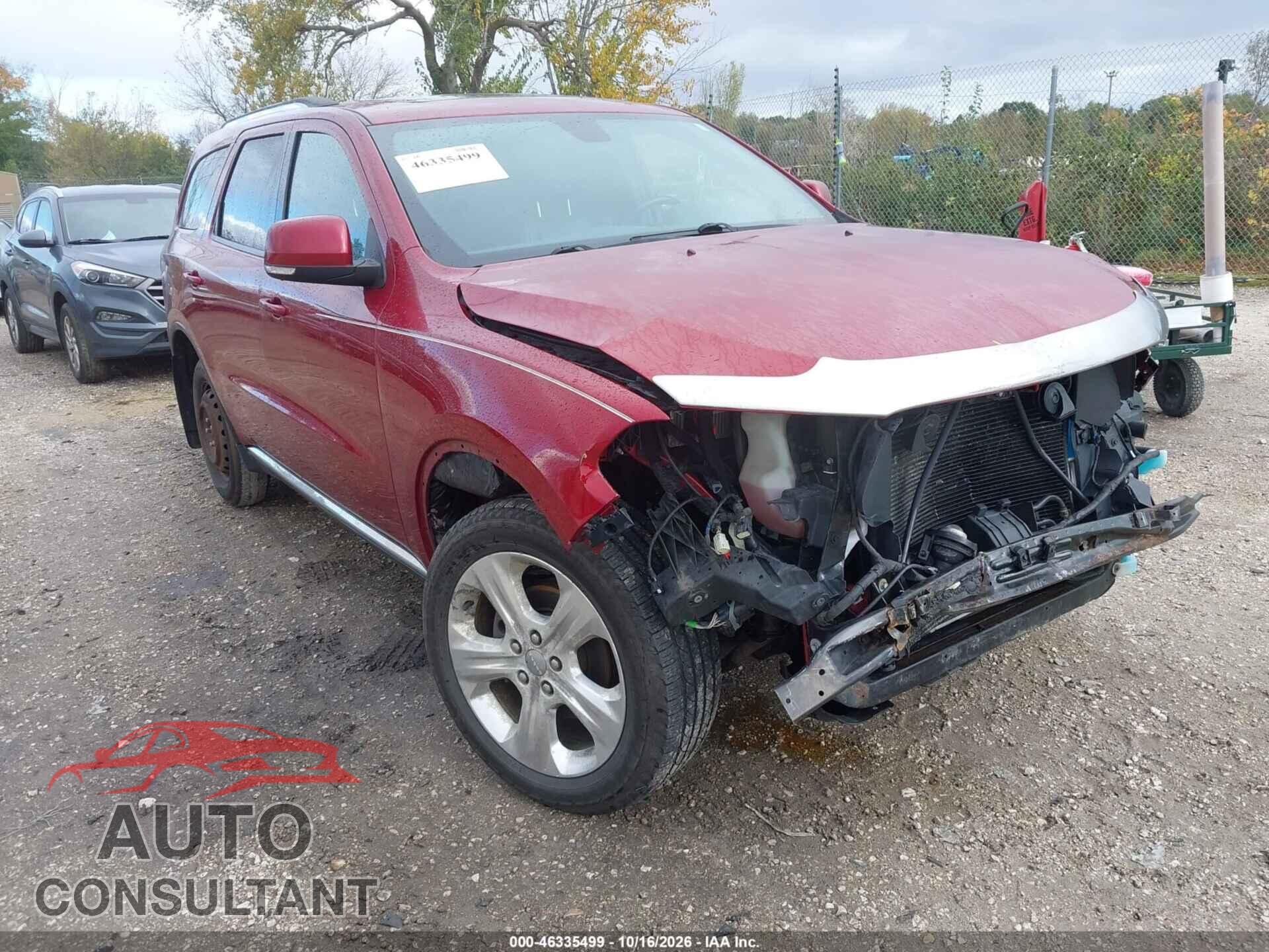 DODGE DURANGO 2014 - 1C4RDJDG4EC426661