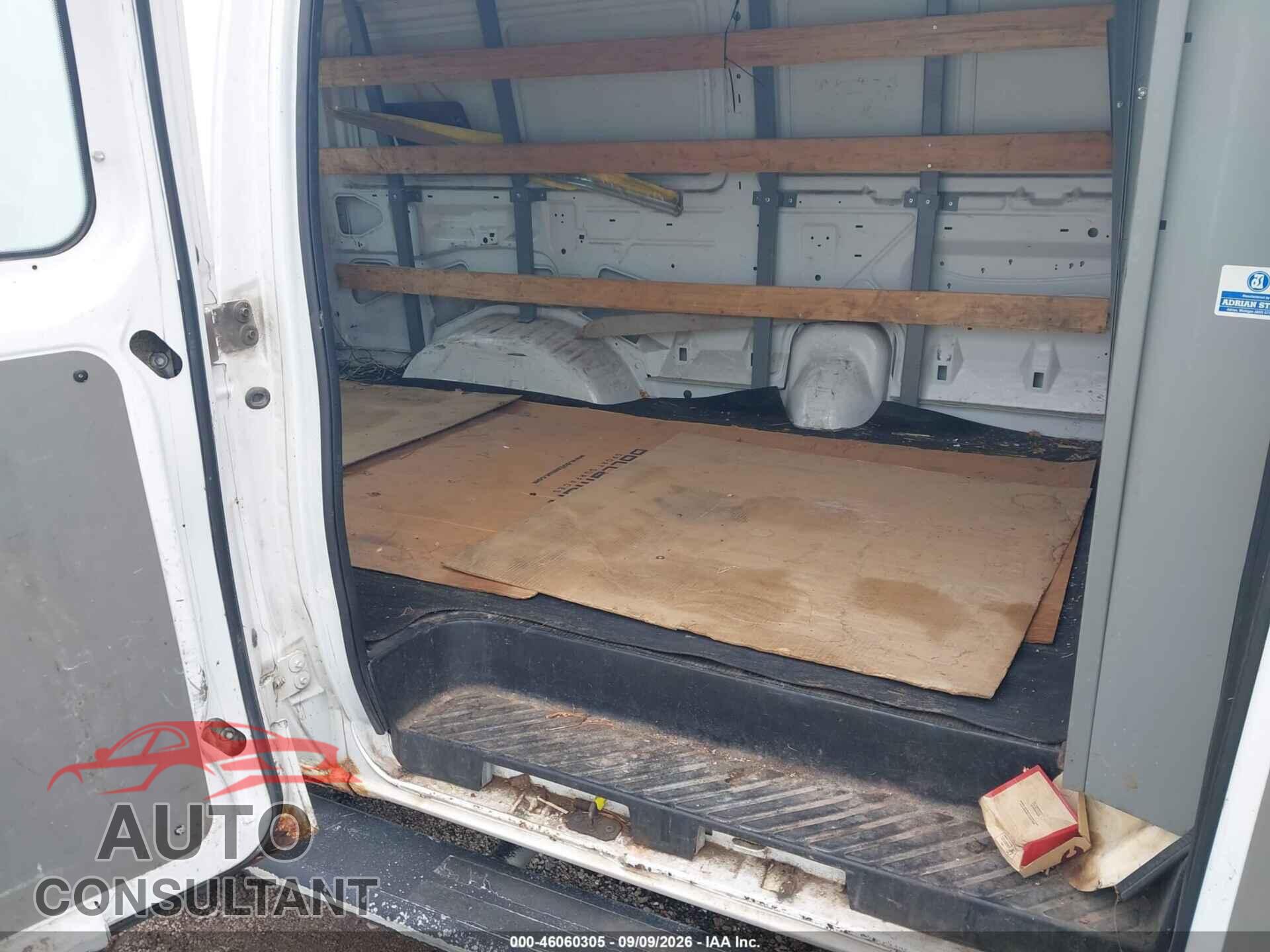 FORD E-250 2010 - 1FTNE2EW6ADA42022