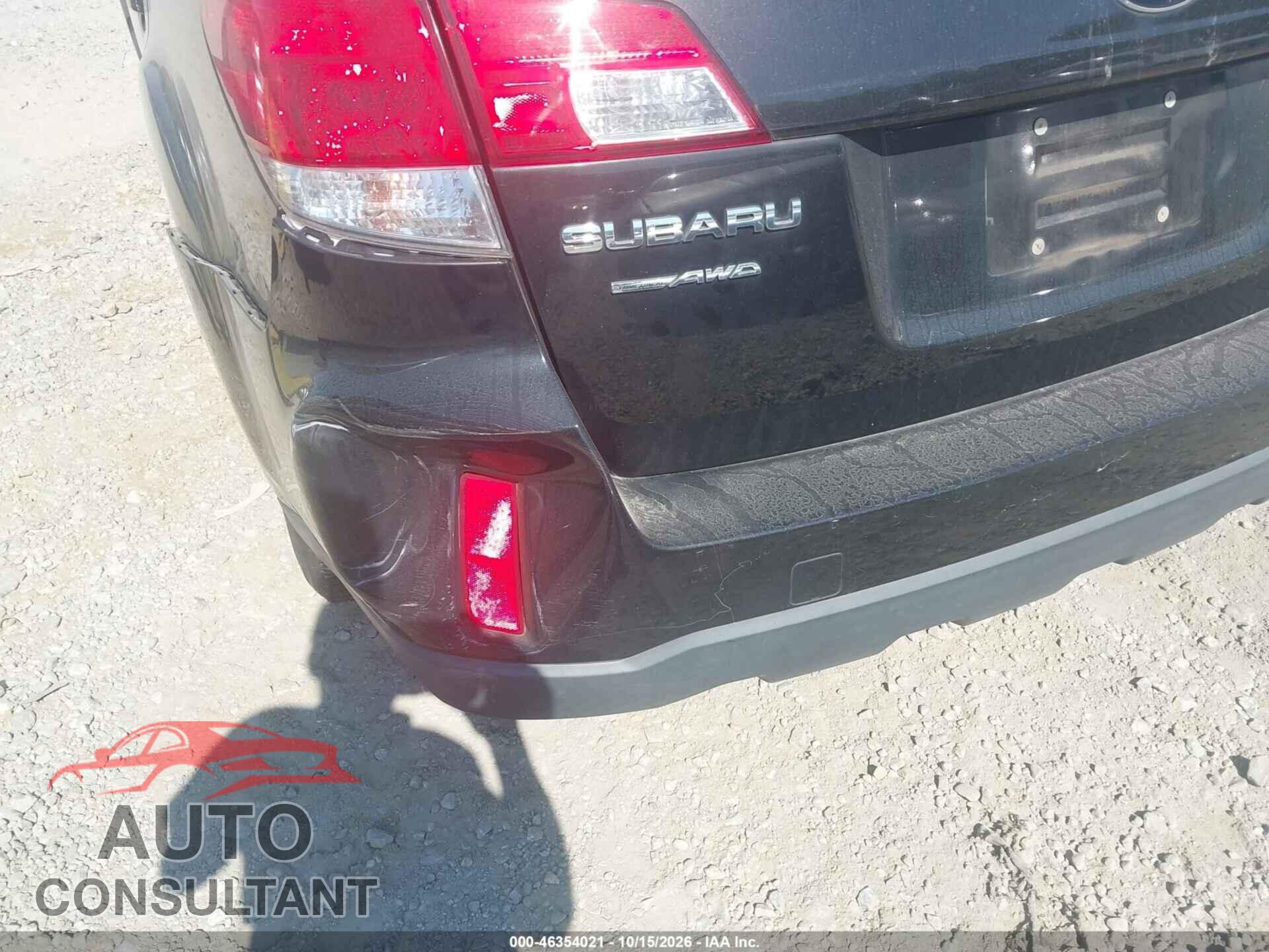 SUBARU OUTBACK 2014 - 4S4BRBAC7E3292959