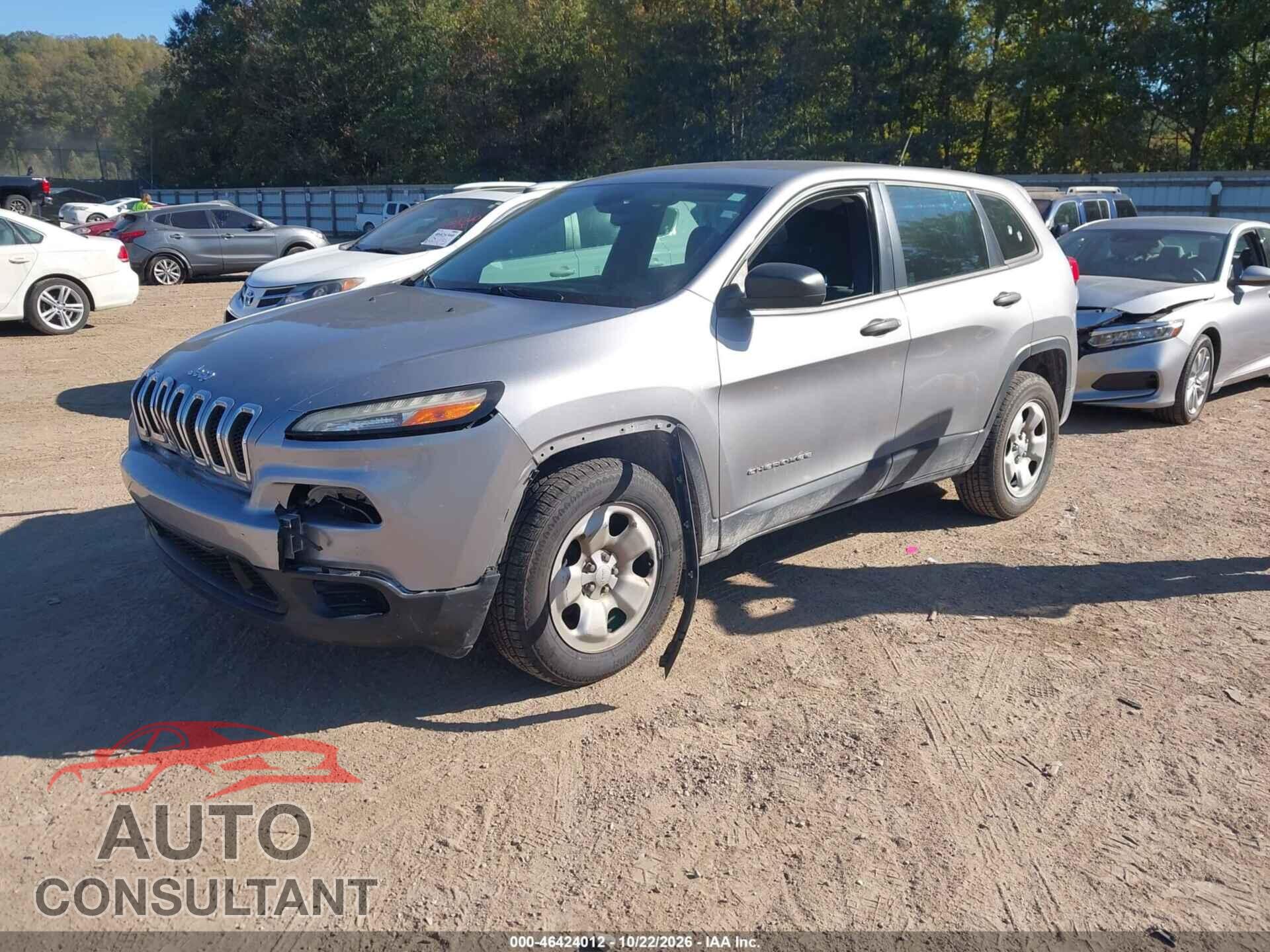 JEEP CHEROKEE 2016 - 1C4PJMAB5GW213908