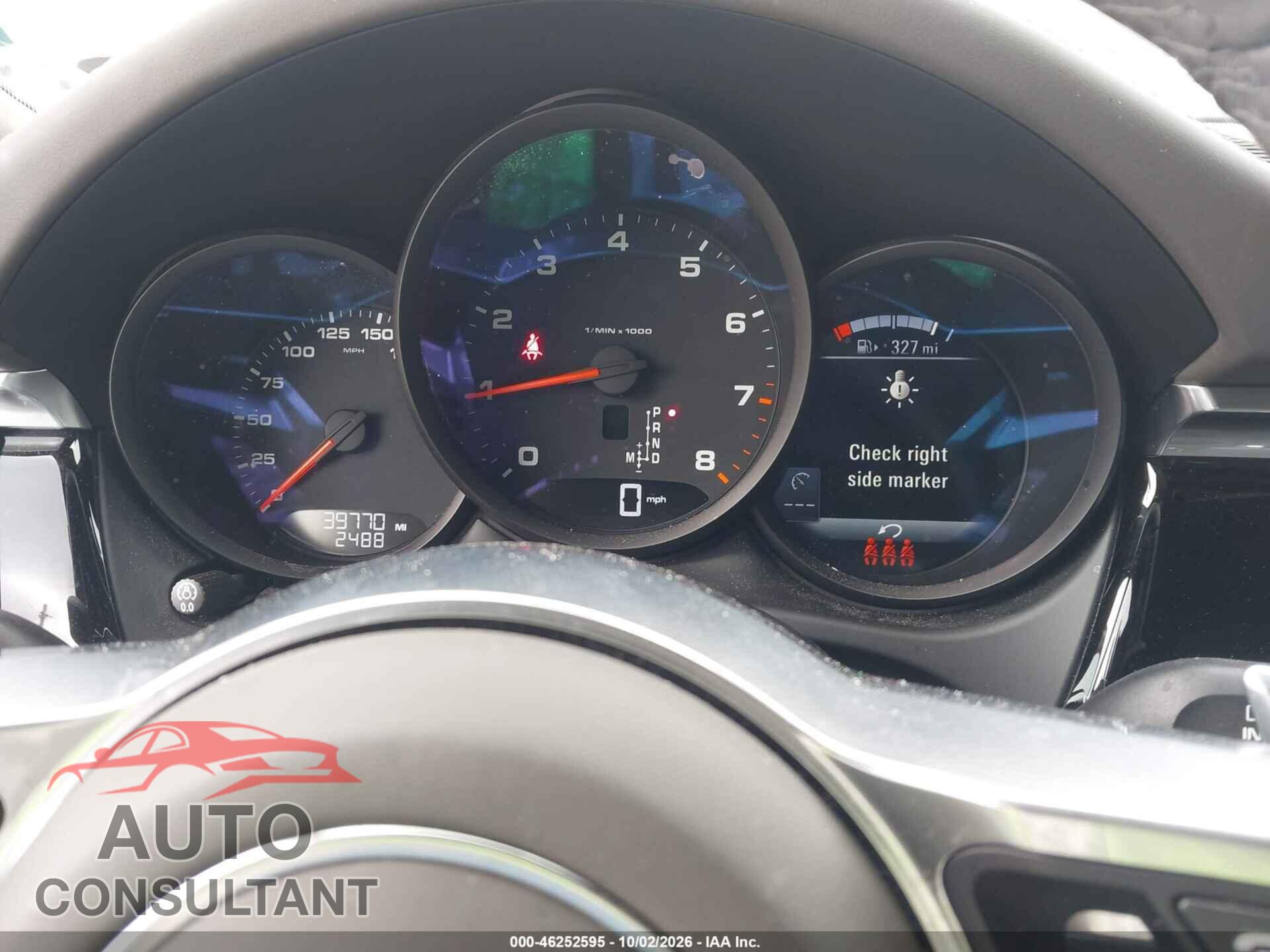 PORSCHE MACAN 2021 - WP1AA2A56MLB04034