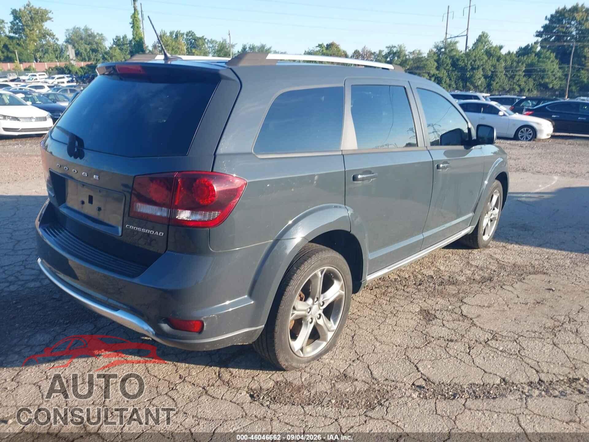 DODGE JOURNEY 2017 - 3C4PDCGB9HT676053