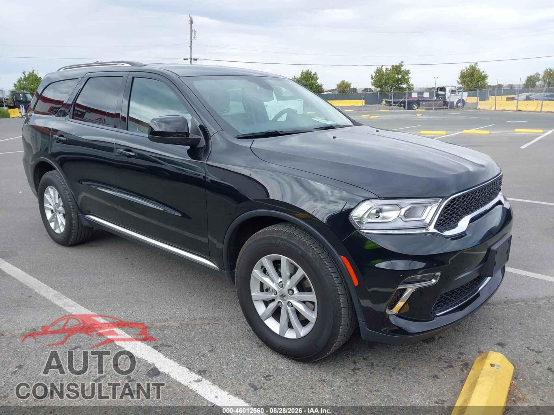 DODGE DURANGO 2021 - 1C4RDJAG7MC762405