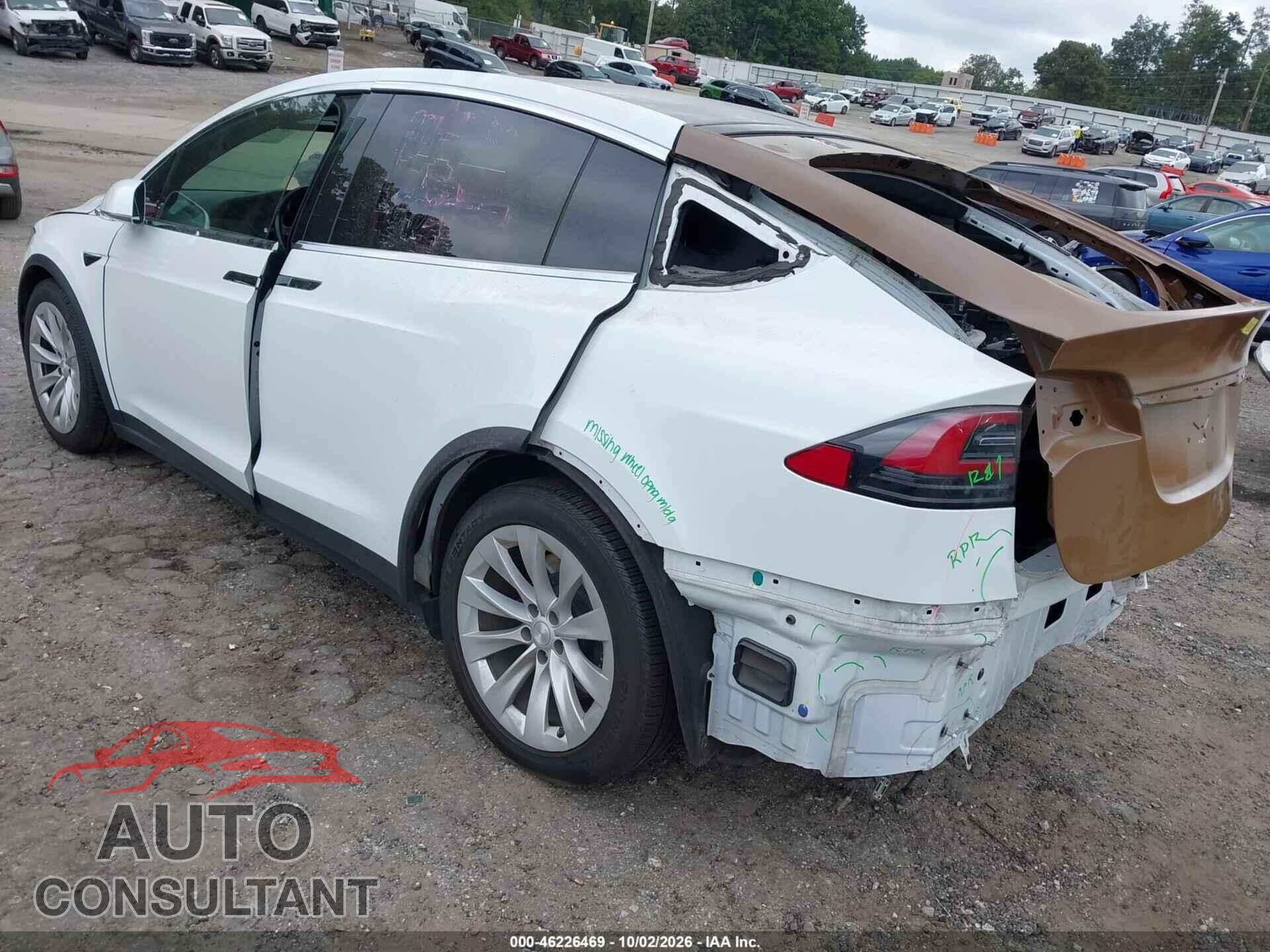 TESLA MODEL X 2021 - 5YJXCDE27MF324741