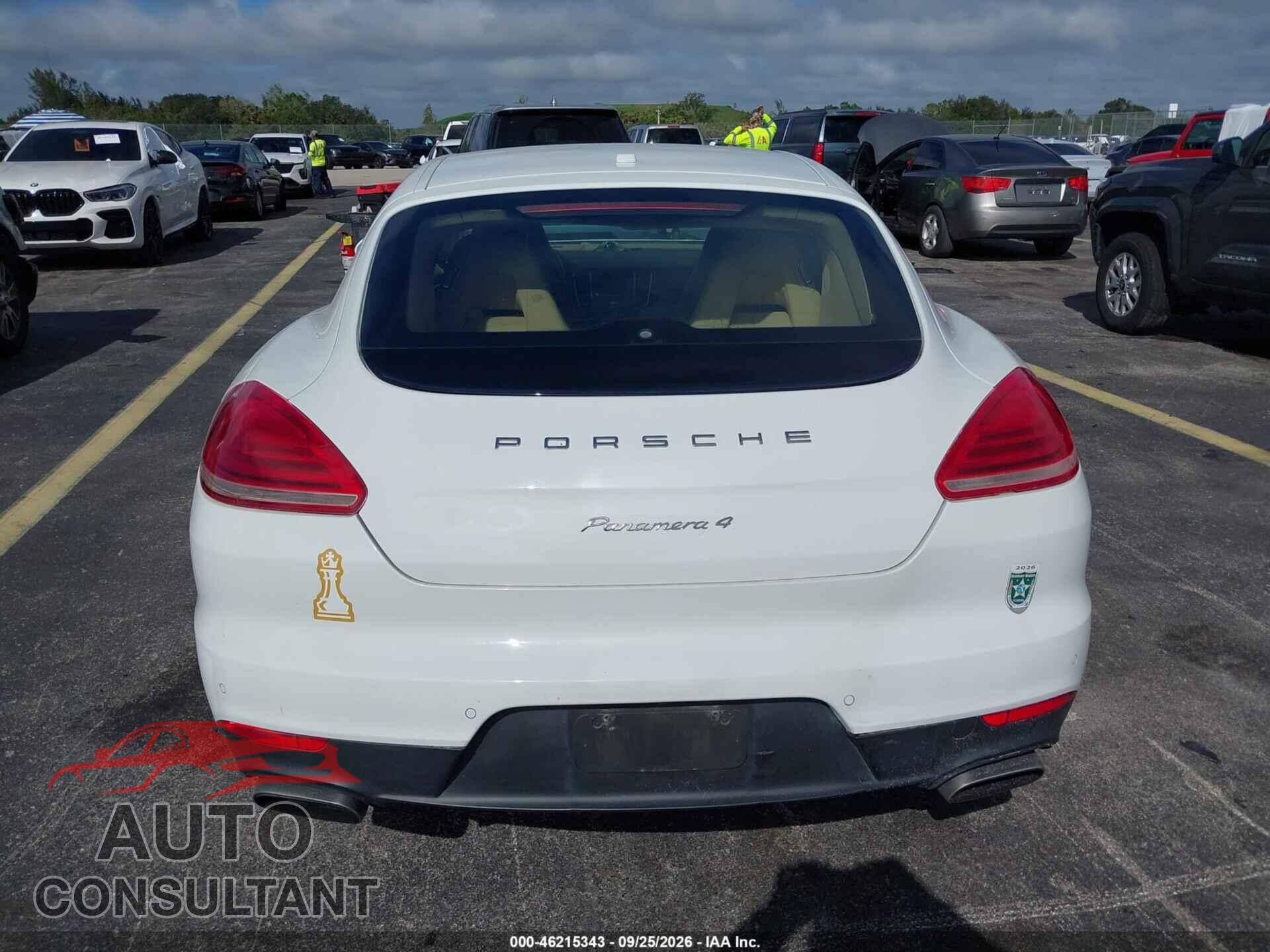 PORSCHE PANAMERA 2014 - WP0AA2A70EL013345