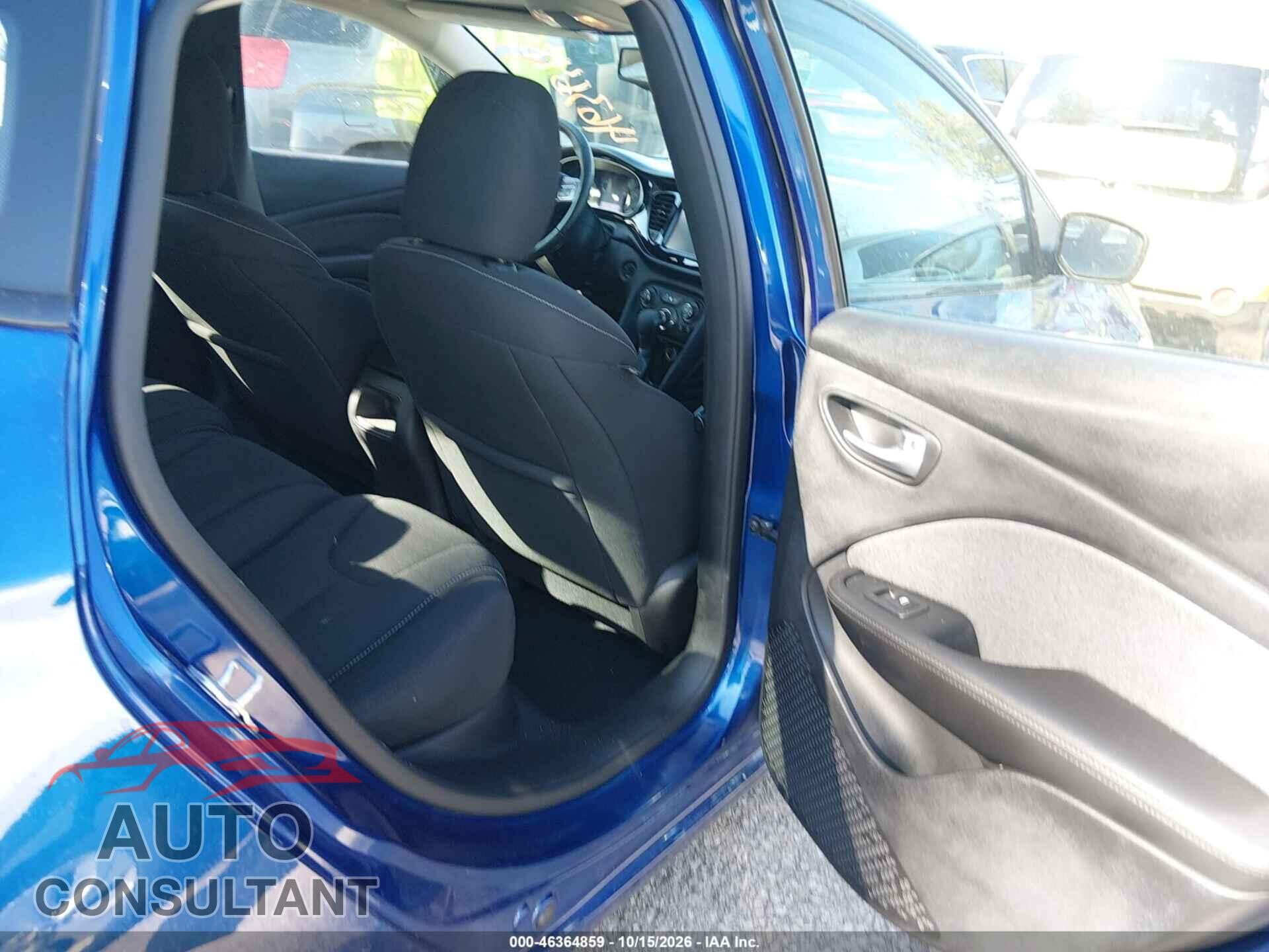 DODGE DART 2013 - 1C3CDFBA4DD308026