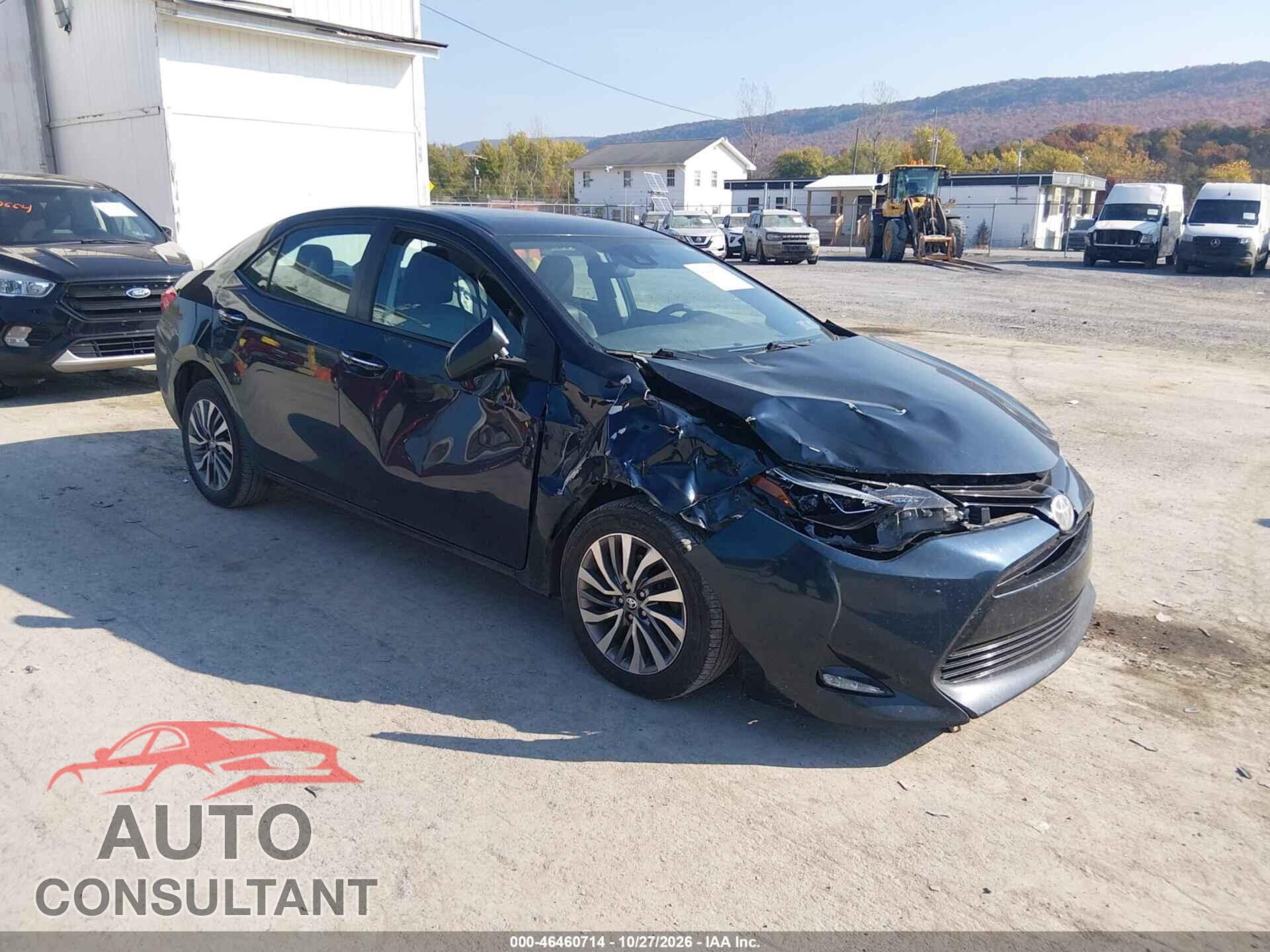 TOYOTA COROLLA 2017 - 2T1BURHEXHC826437