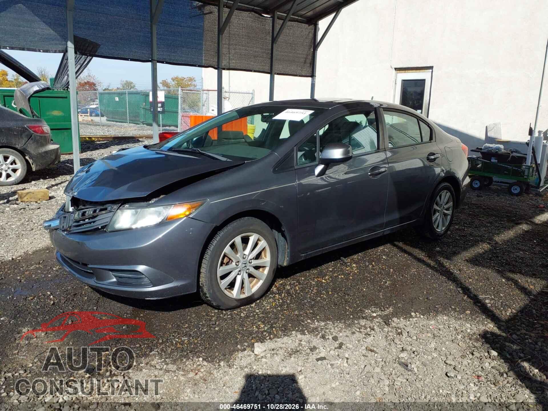 HONDA CIVIC 2012 - 19XFB2F85CE301369