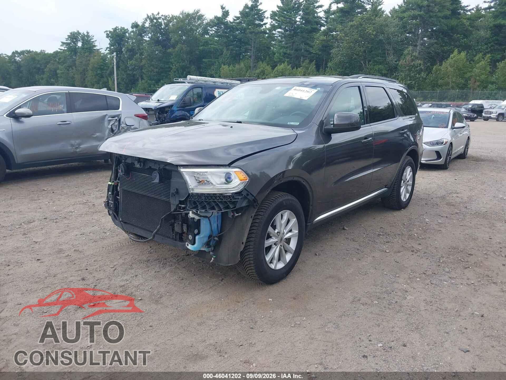 DODGE DURANGO 2019 - 1C4RDJAG1KC606485