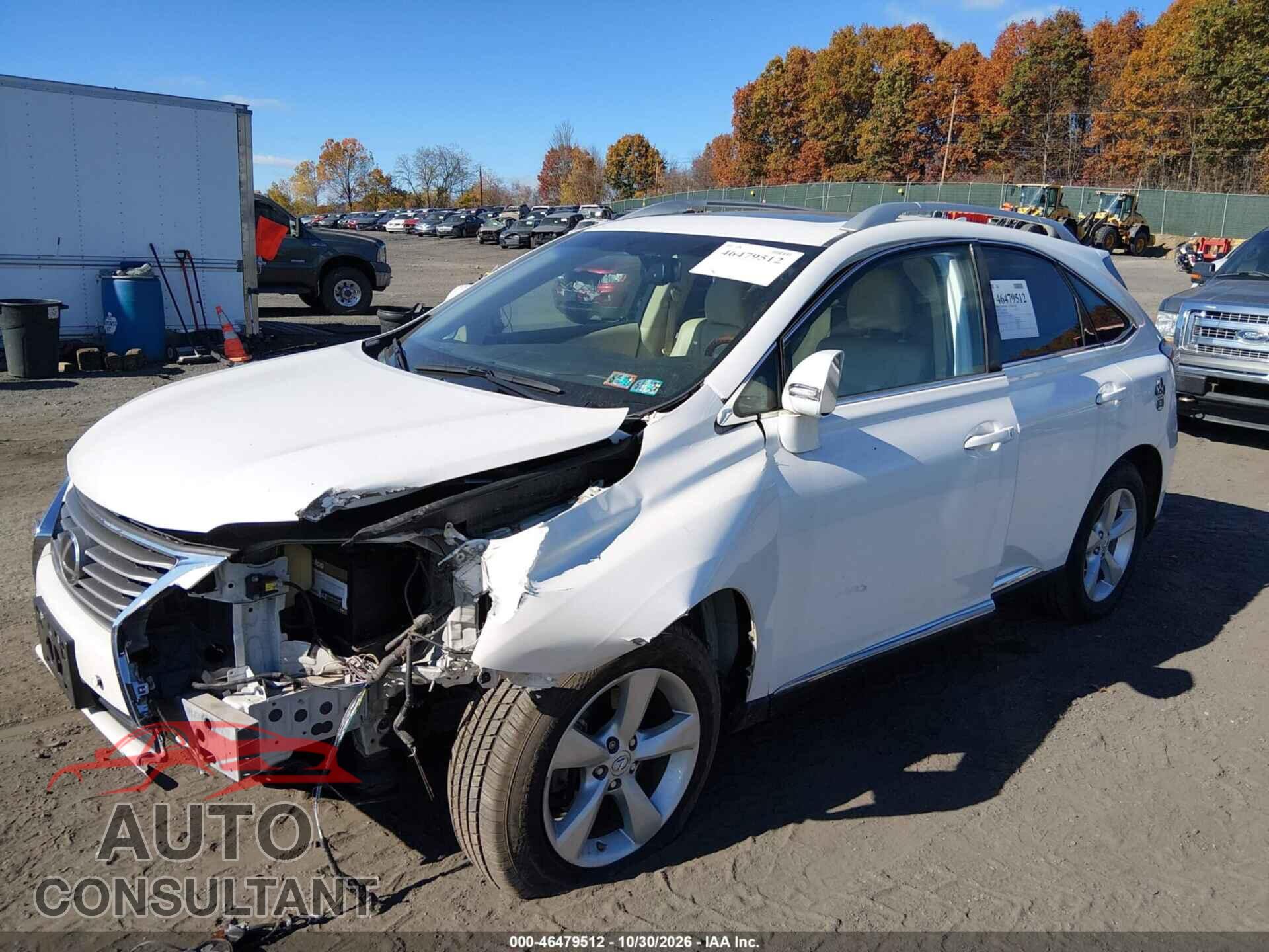 LEXUS RX 350 2015 - 2T2BK1BAXFC295813