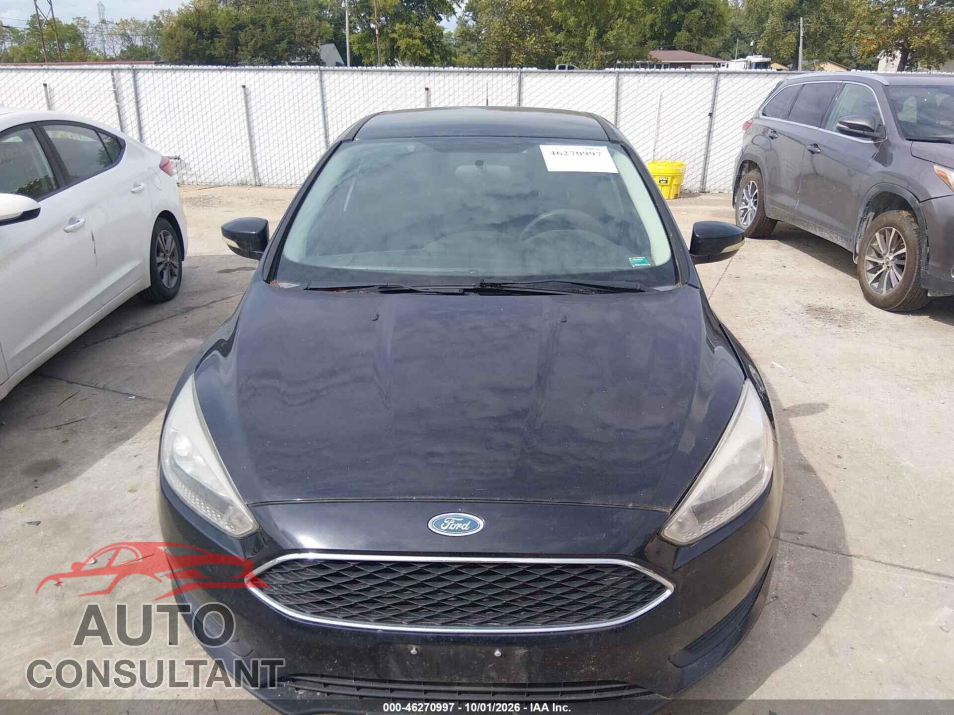 FORD FOCUS 2017 - 1FADP3F28HL314079