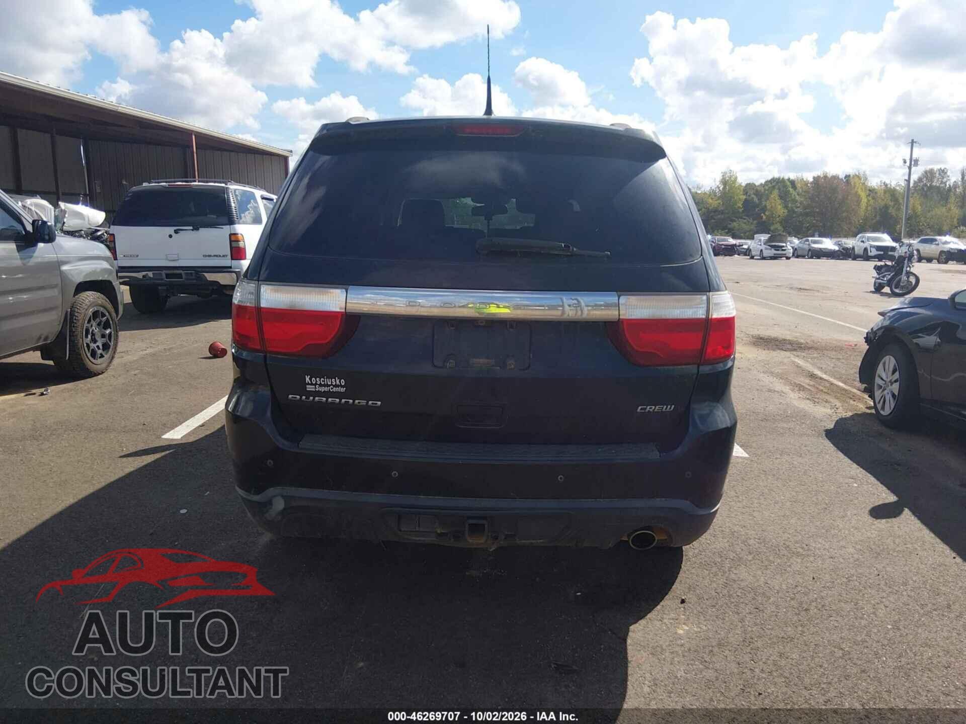 DODGE DURANGO 2013 - 1C4RDHDG6DC508768