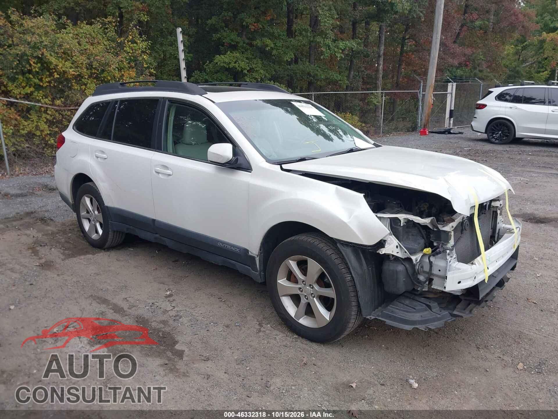SUBARU OUTBACK 2014 - 4S4BRBLC4E3255624