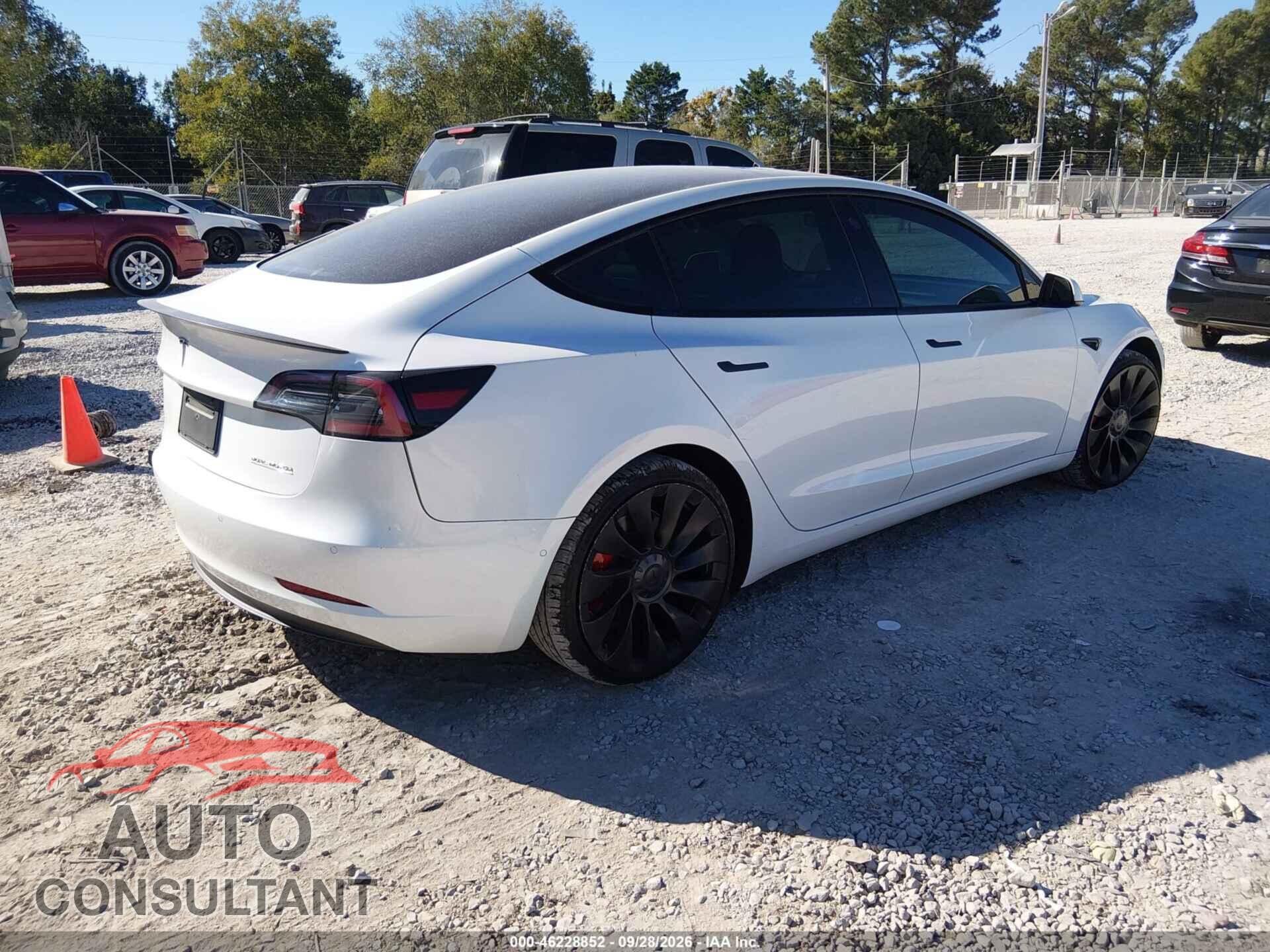 TESLA MODEL 3 2022 - 5YJ3E1EC3NF315293