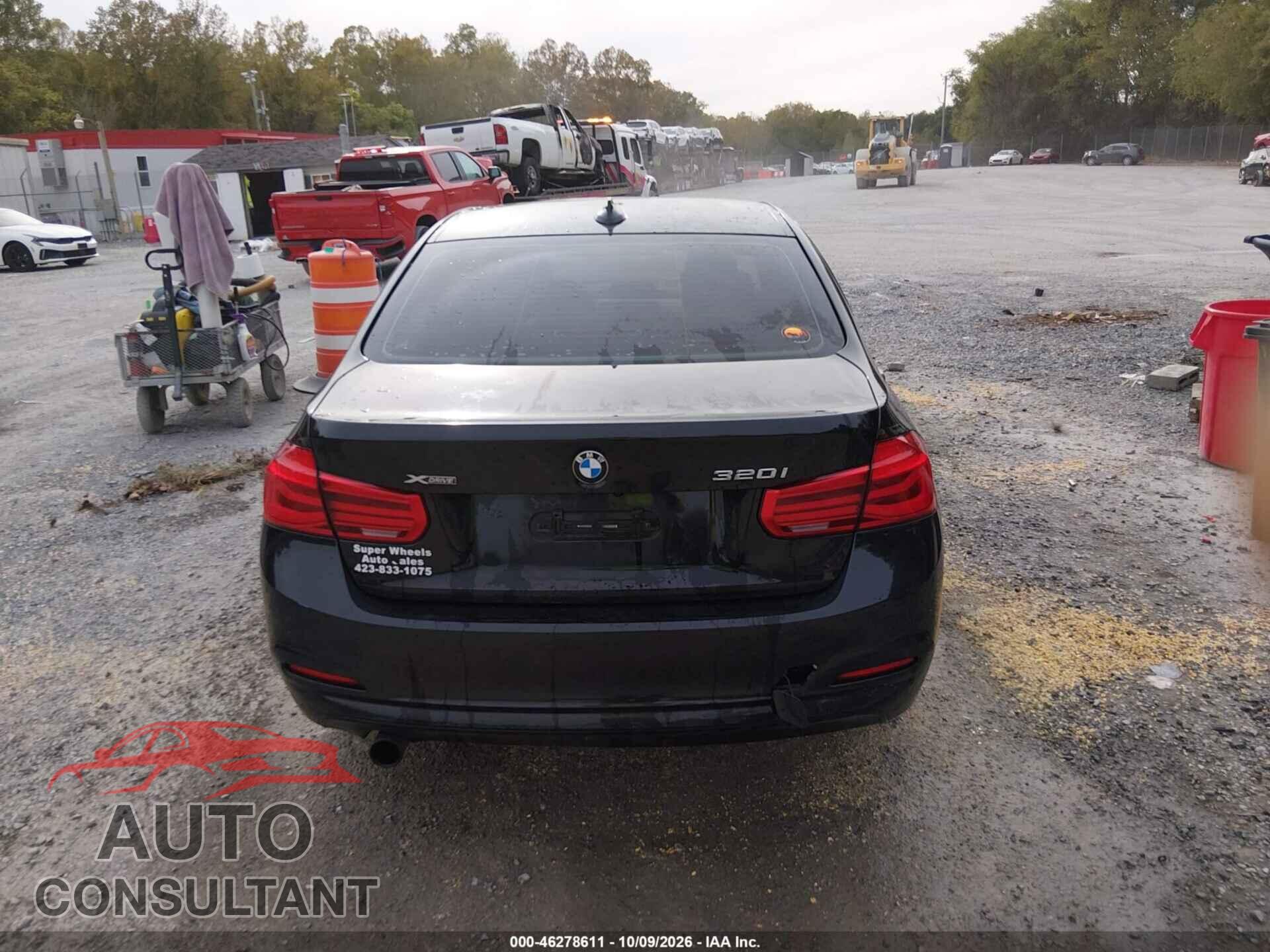 BMW 320I 2016 - WBA8E5G53GNU22194