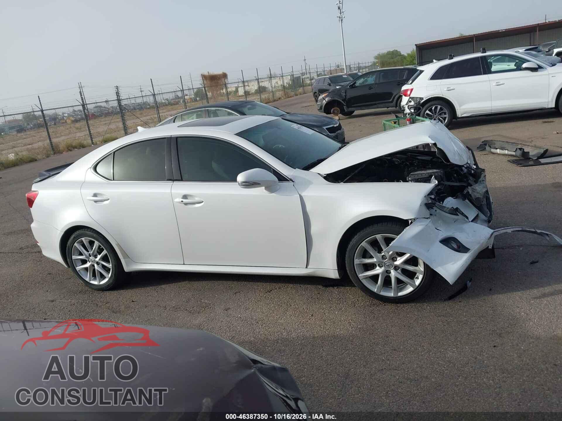 LEXUS IS 250 2012 - JTHBF5C25C5160530
