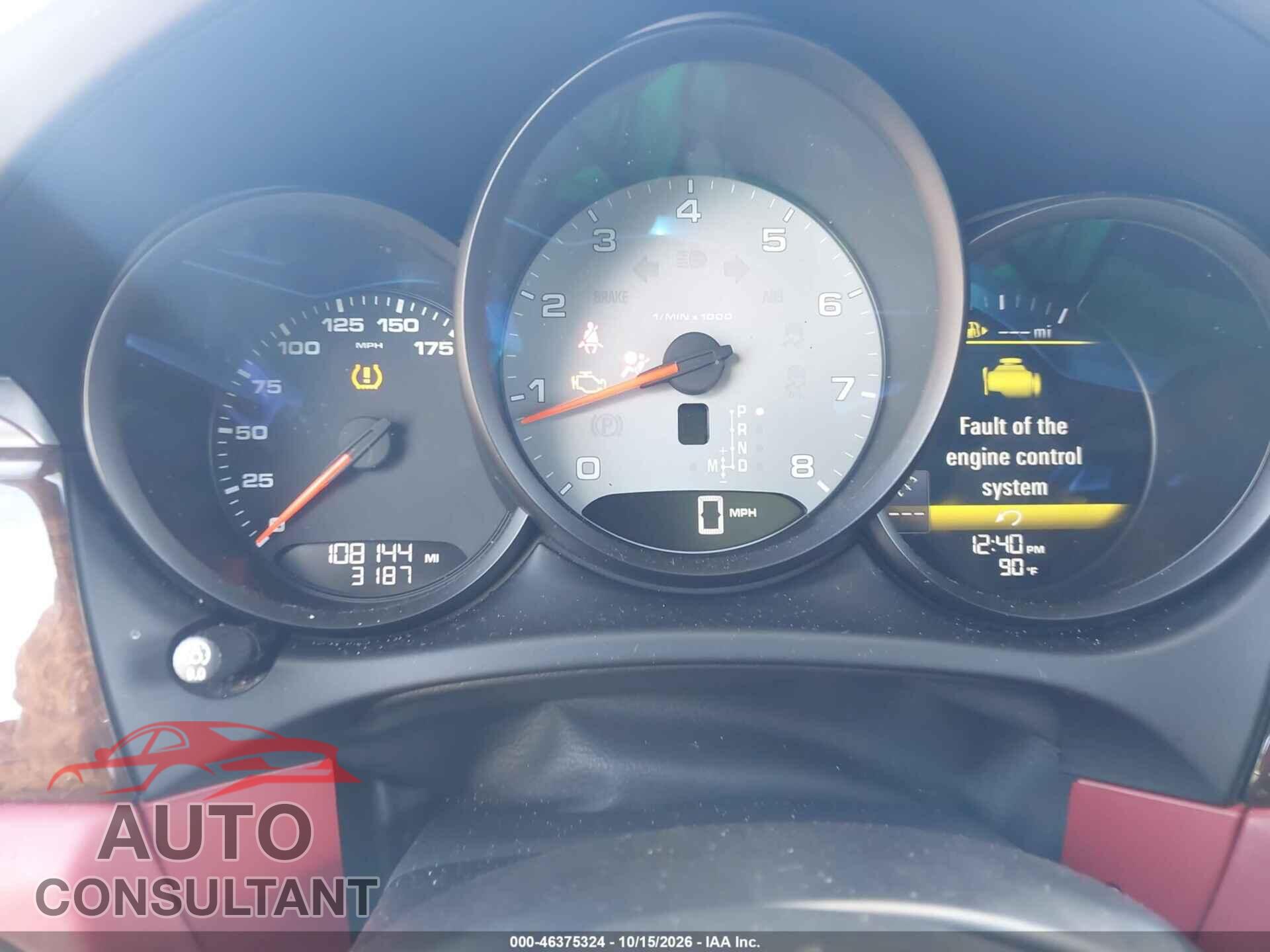 PORSCHE MACAN 2015 - WP1AB2A57FLB58488