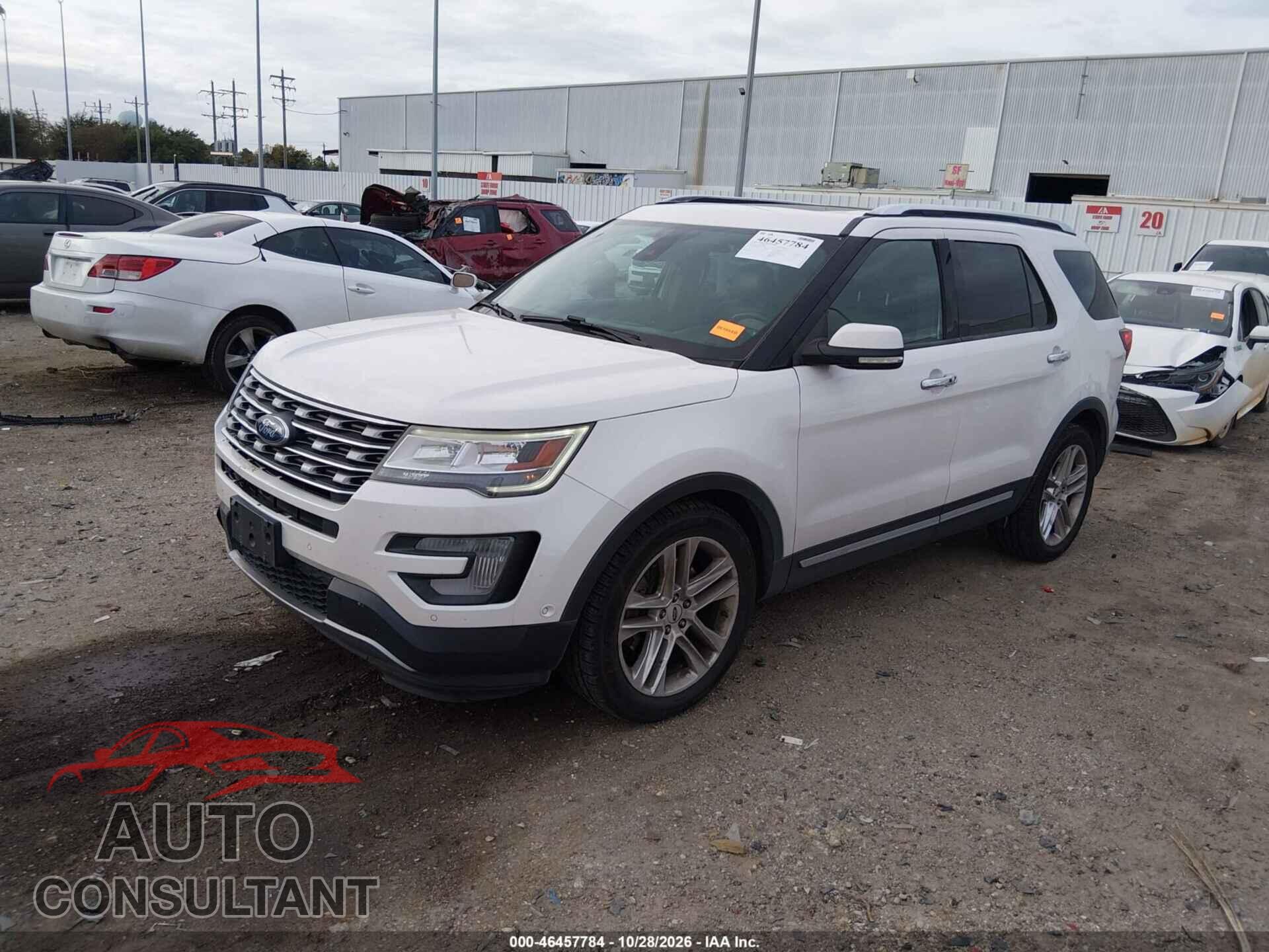 FORD EXPLORER 2017 - 1FM5K7F8XHGC04809