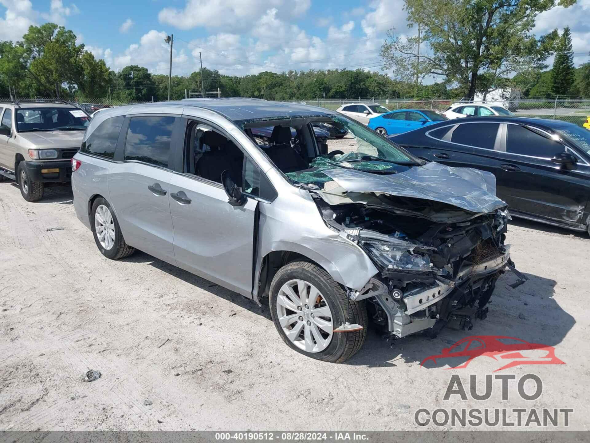 HONDA ODYSSEY 2019 - 5FNRL6H22KB023517