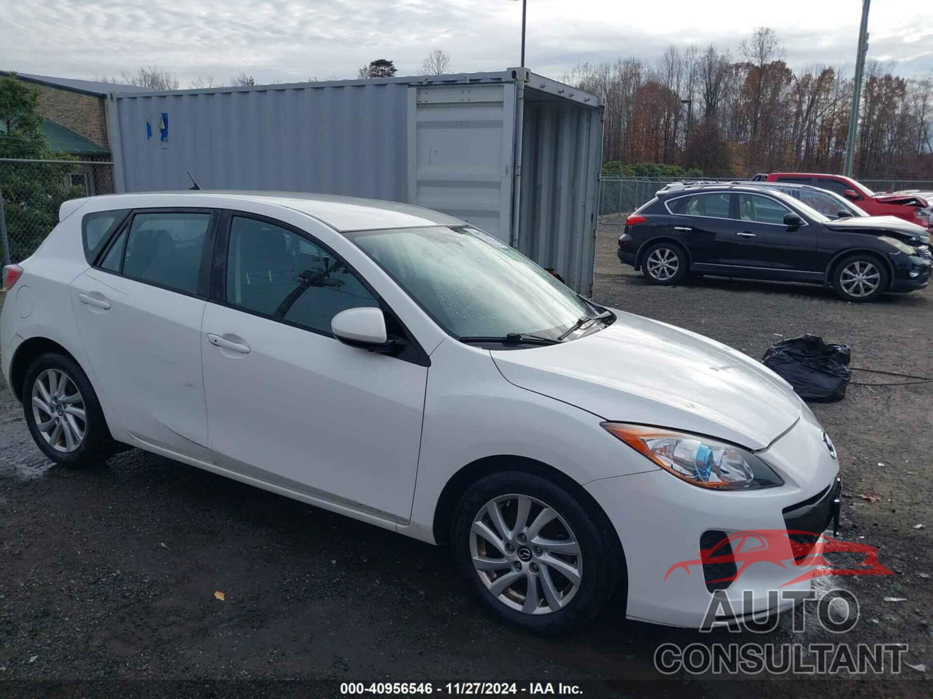 MAZDA MAZDA3 2013 - JM1BL1L88D1712196