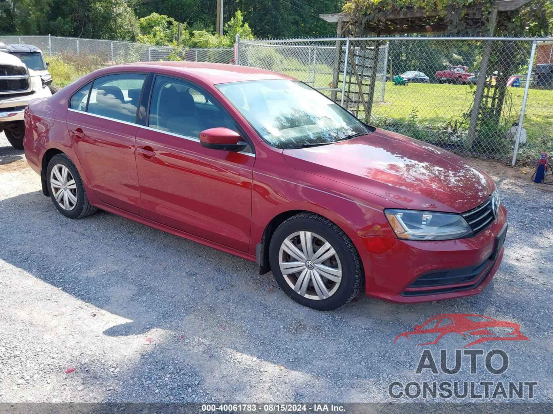 VOLKSWAGEN JETTA 2017 - 3VW2B7AJ1HM390549