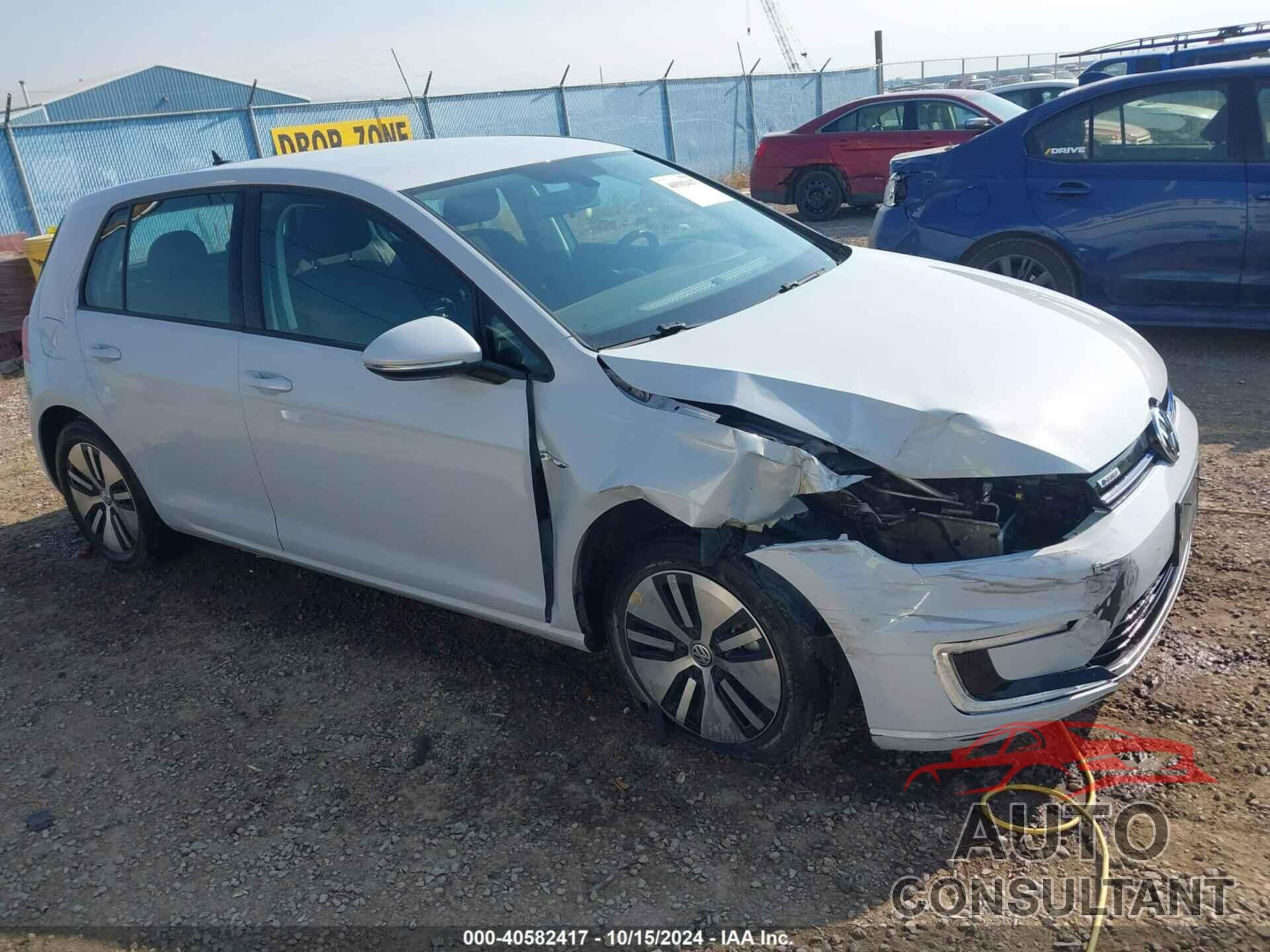 VOLKSWAGEN E-GOLF 2017 - WVWKR7AU2HW954525