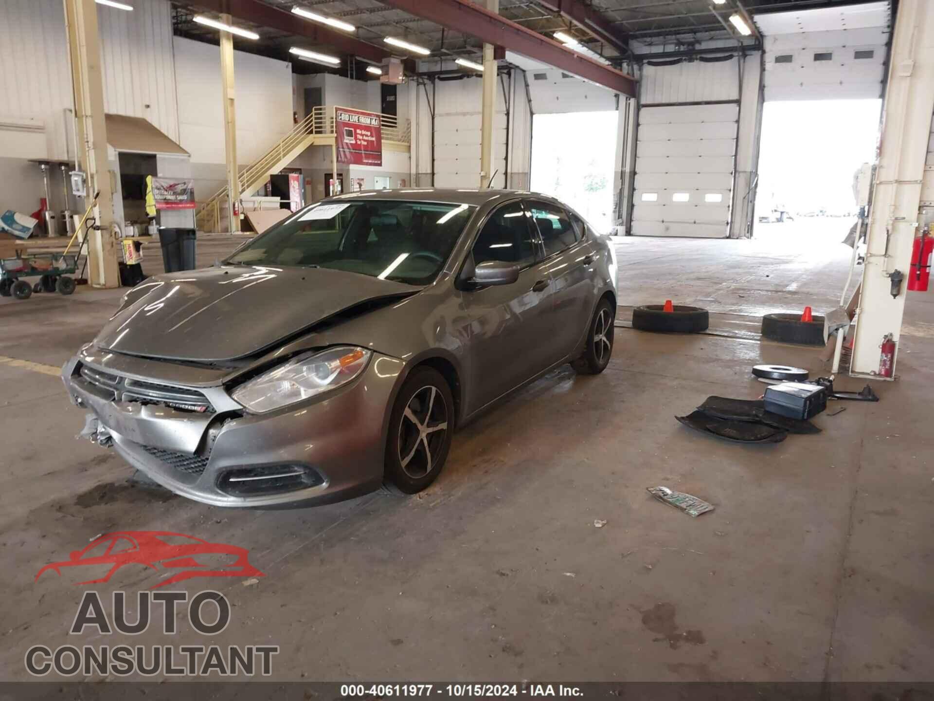 DODGE DART 2013 - 1C3CDFAA6DD100859