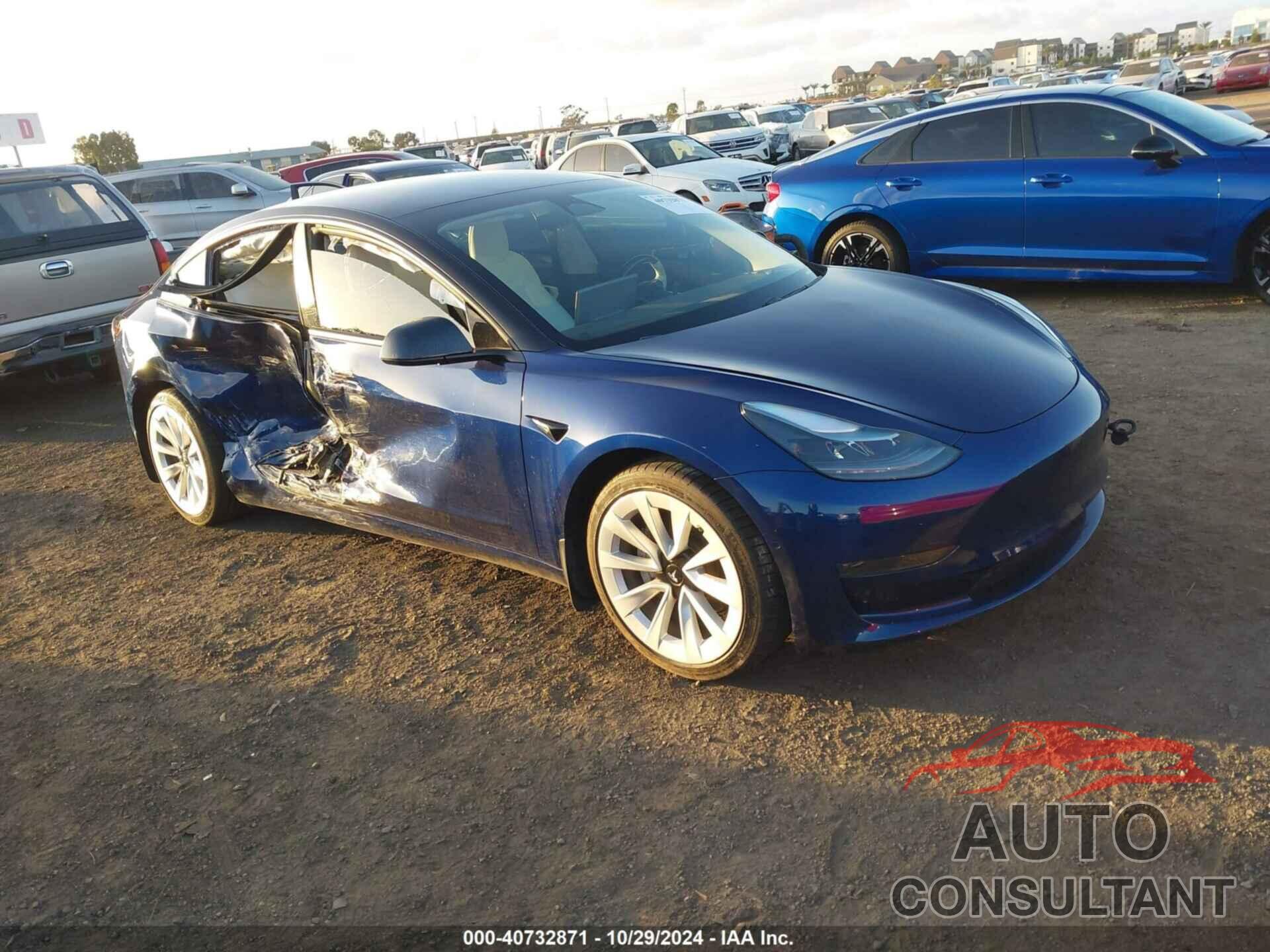 TESLA MODEL 3 2021 - 5YJ3E1EA7MF875007