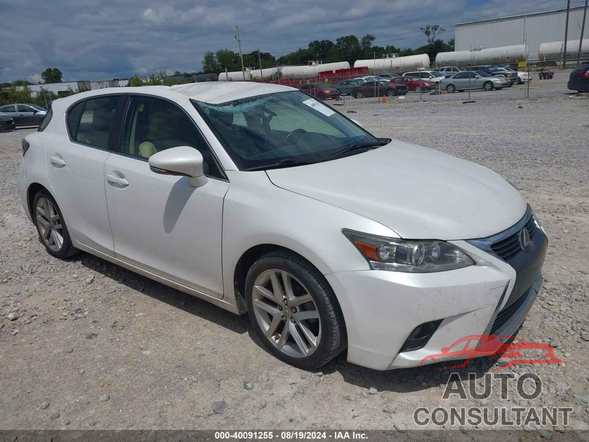 LEXUS CT 200H 2016 - JTHKD5BHXG2269116