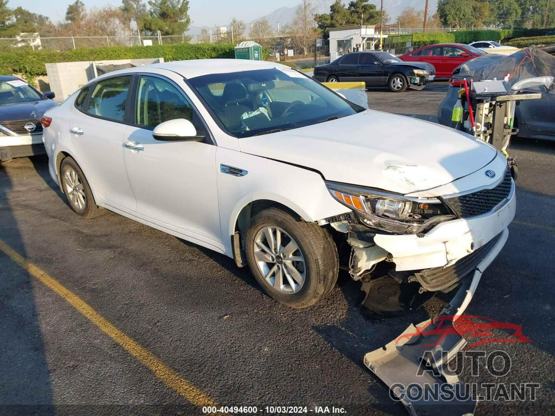 KIA OPTIMA 2016 - KNAGT4L34G5101670
