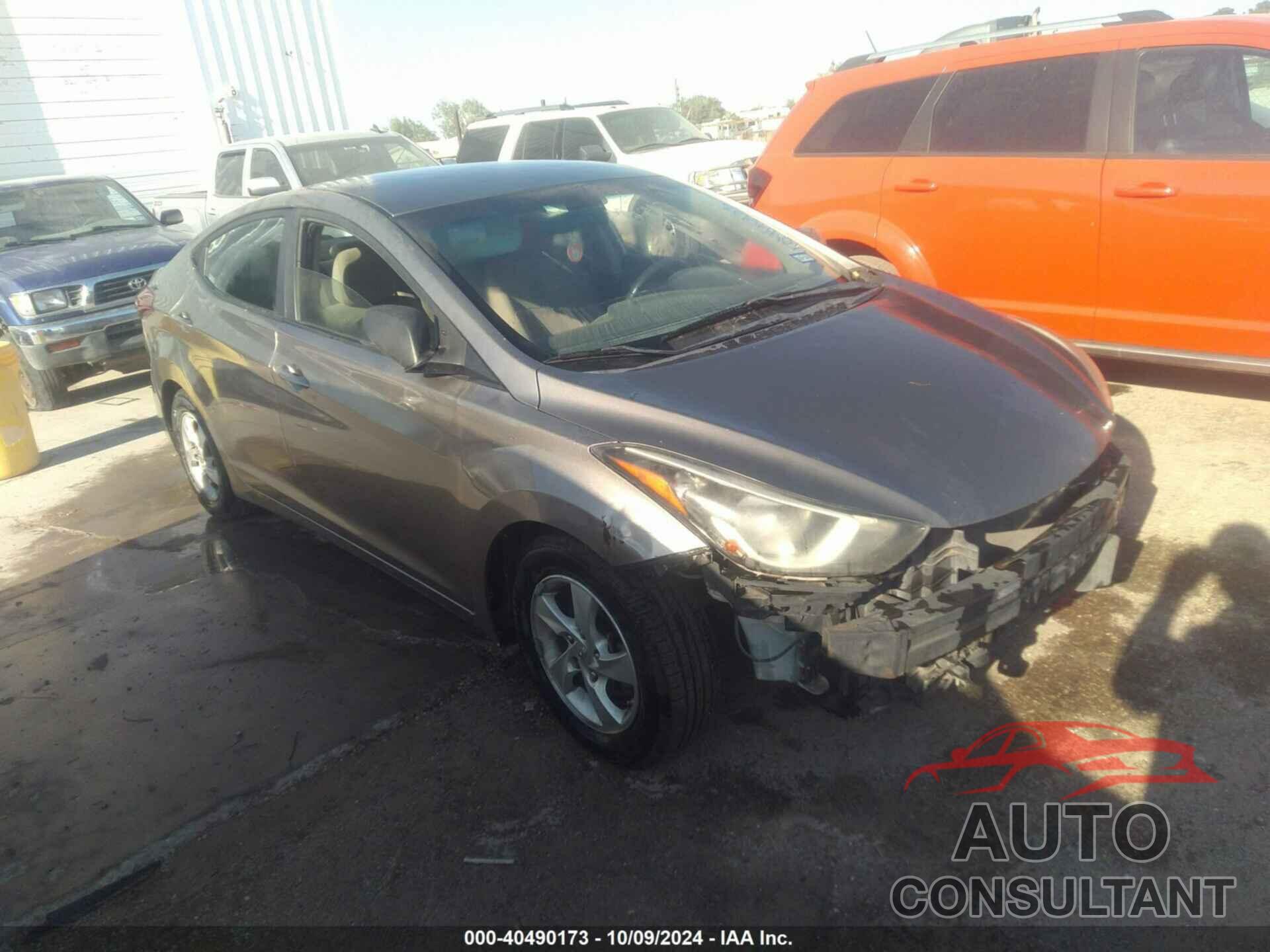 HYUNDAI ELANTRA 2014 - 5NPDH4AE0EH524755