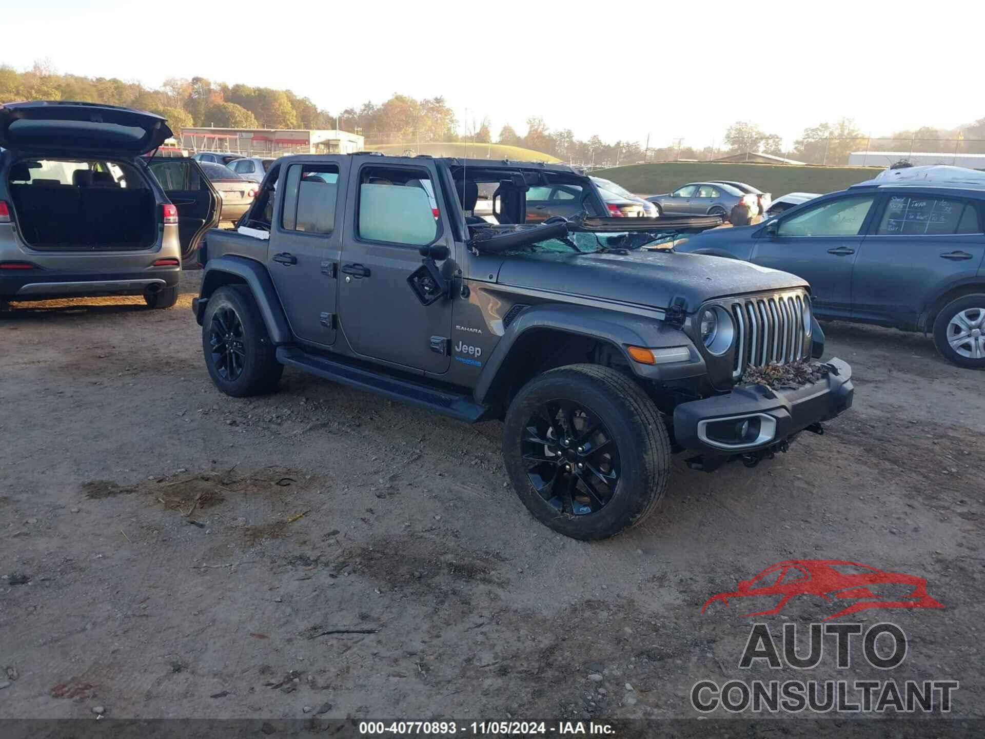 JEEP WRANGLER 4XE 2021 - 1C4JJXP6XMW800733