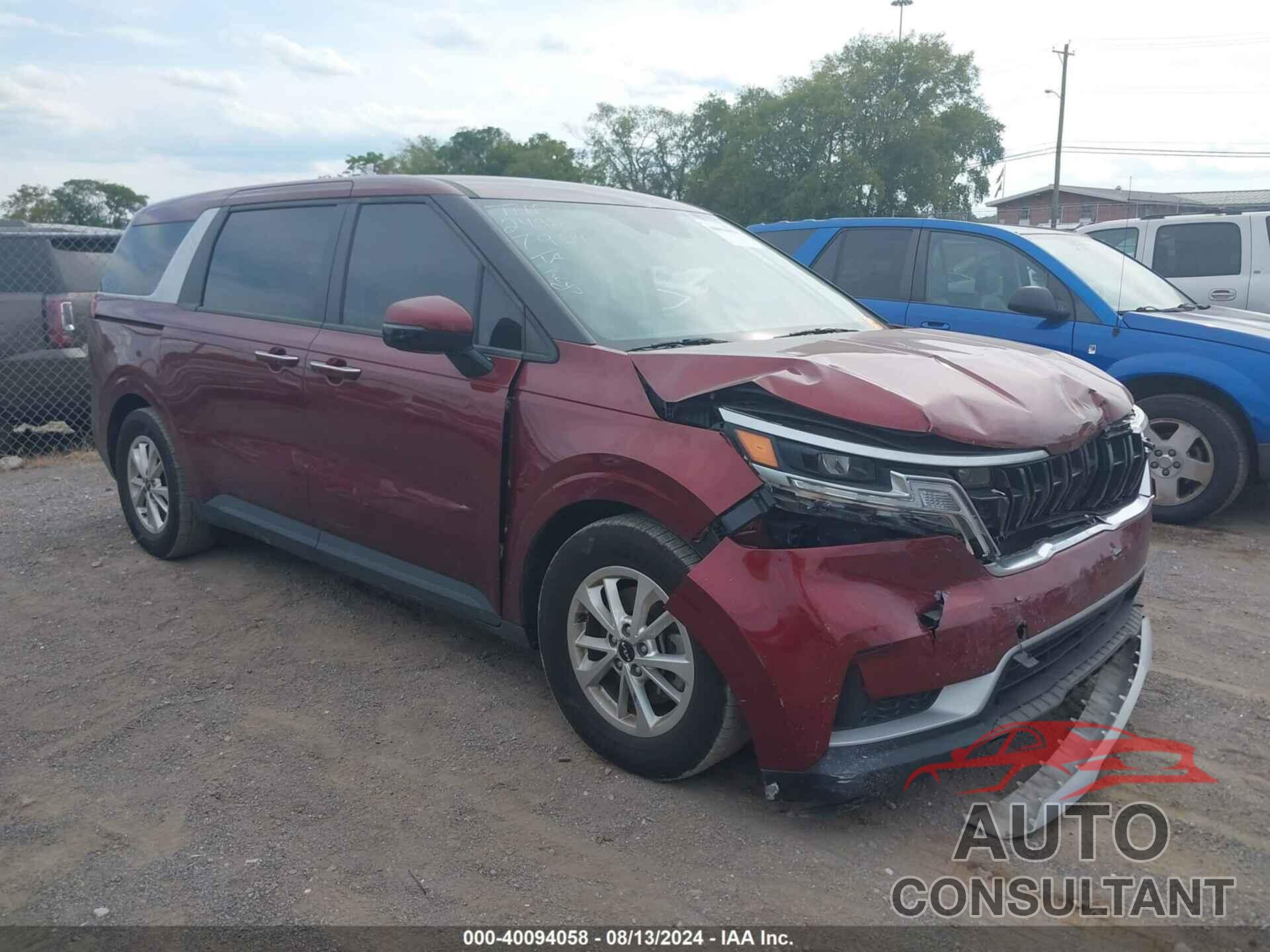 KIA CARNIVAL MPV 2022 - KNDNB4H37N6092492