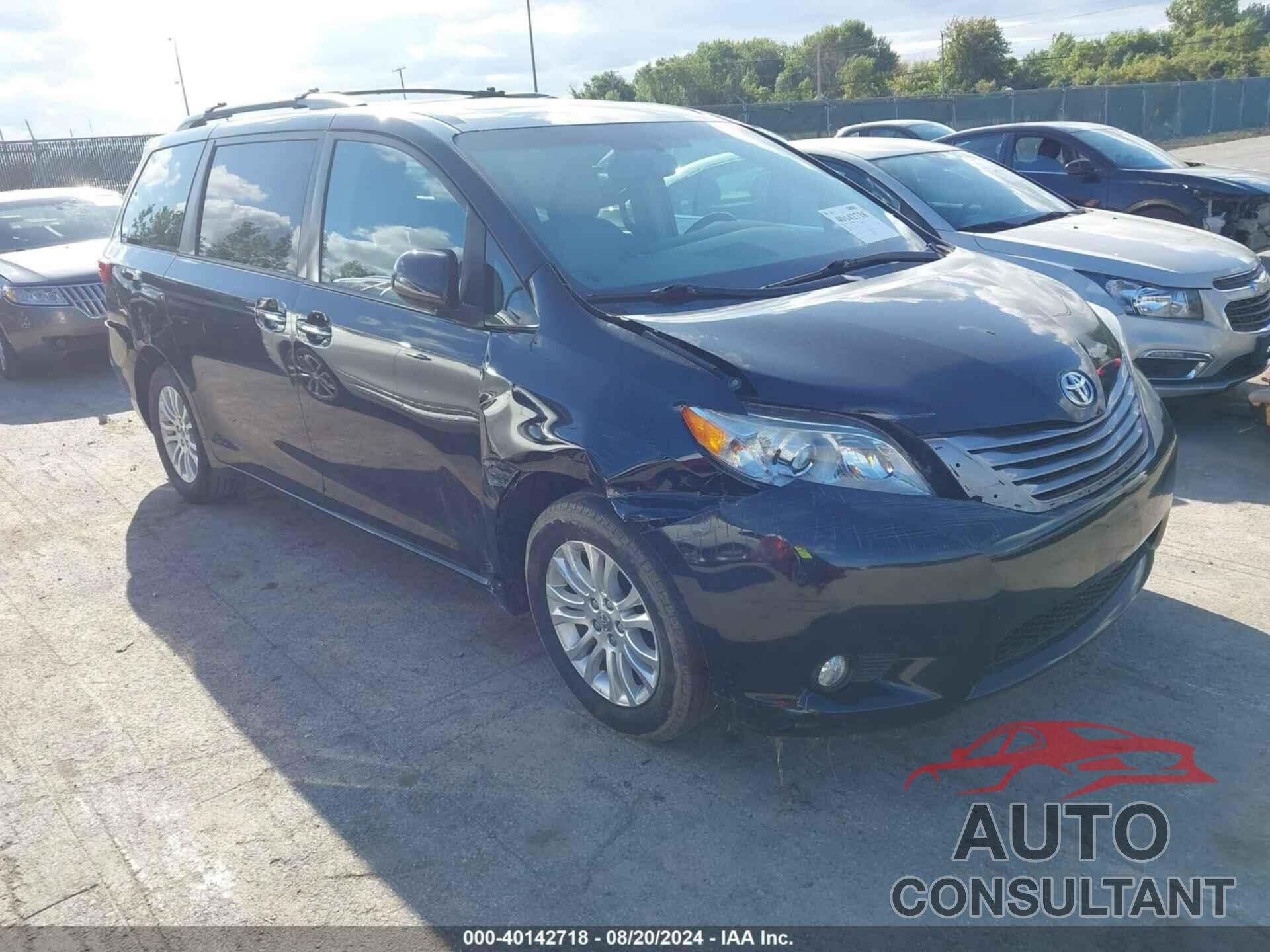 TOYOTA SIENNA 2016 - 5TDYK3DC2GS718157