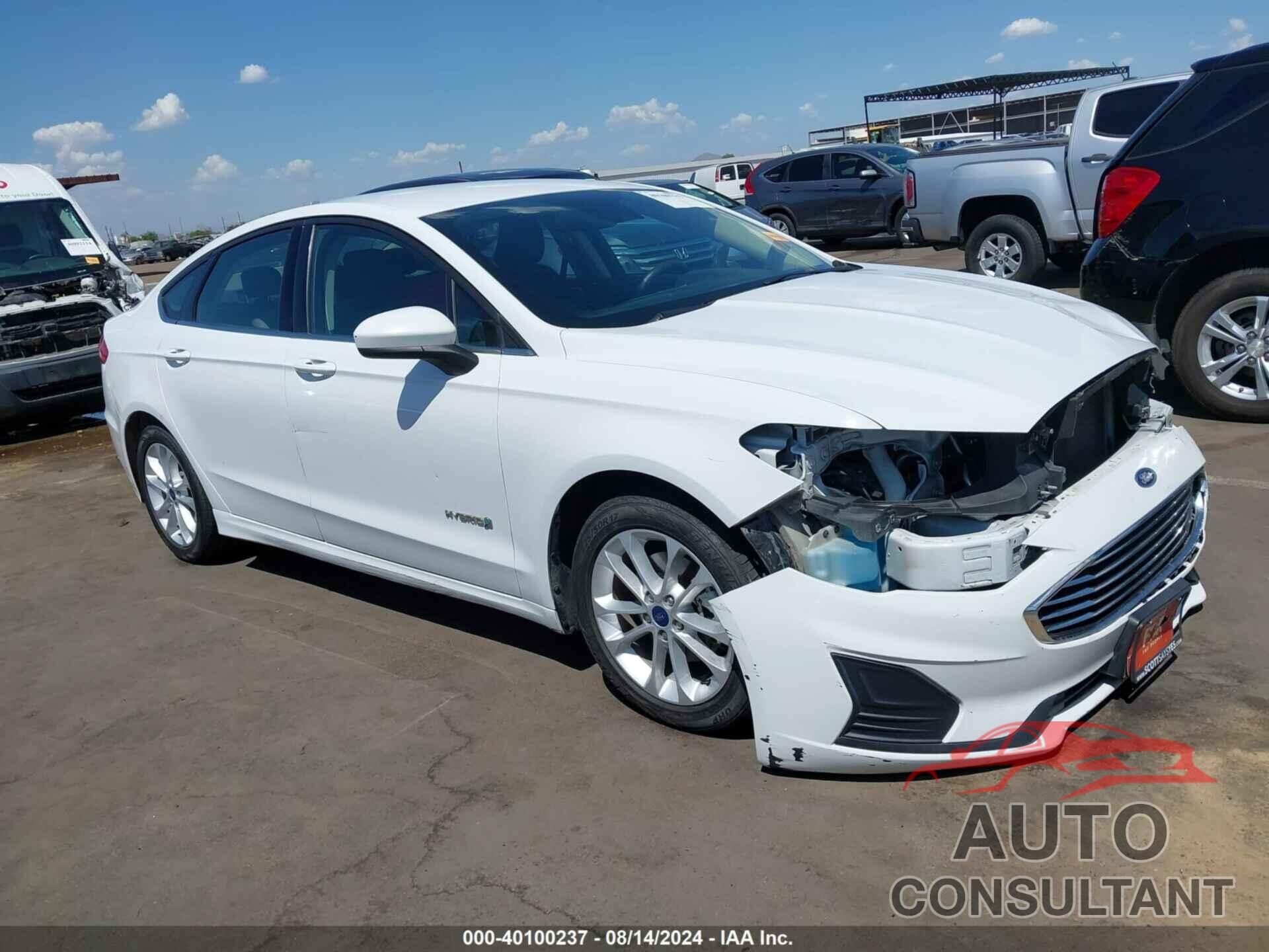 FORD FUSION HYBRID 2019 - 3FA6P0LU1KR265460