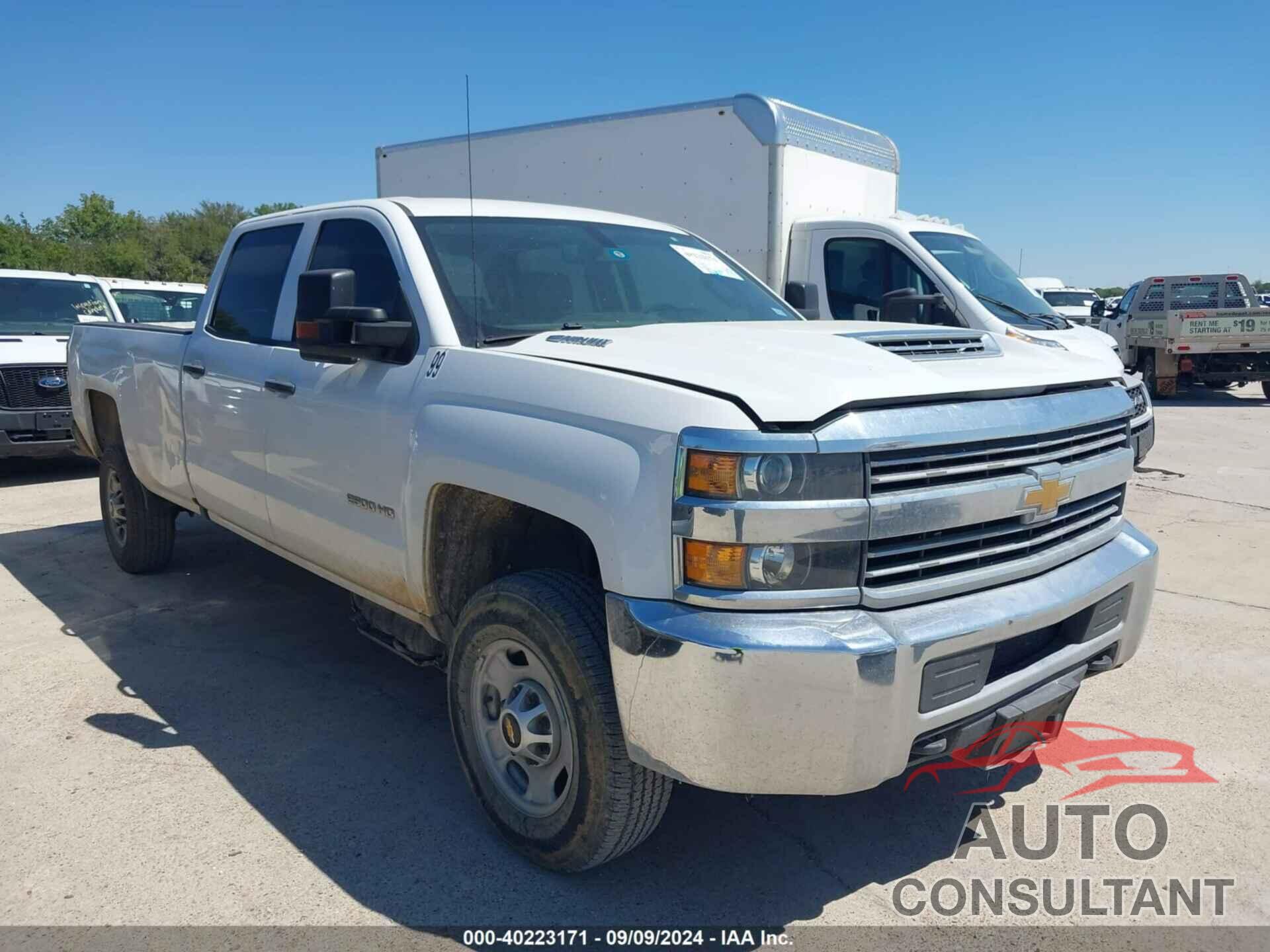 CHEVROLET SILVERADO 2500HD 2018 - 1GC1CUEY0JF204782