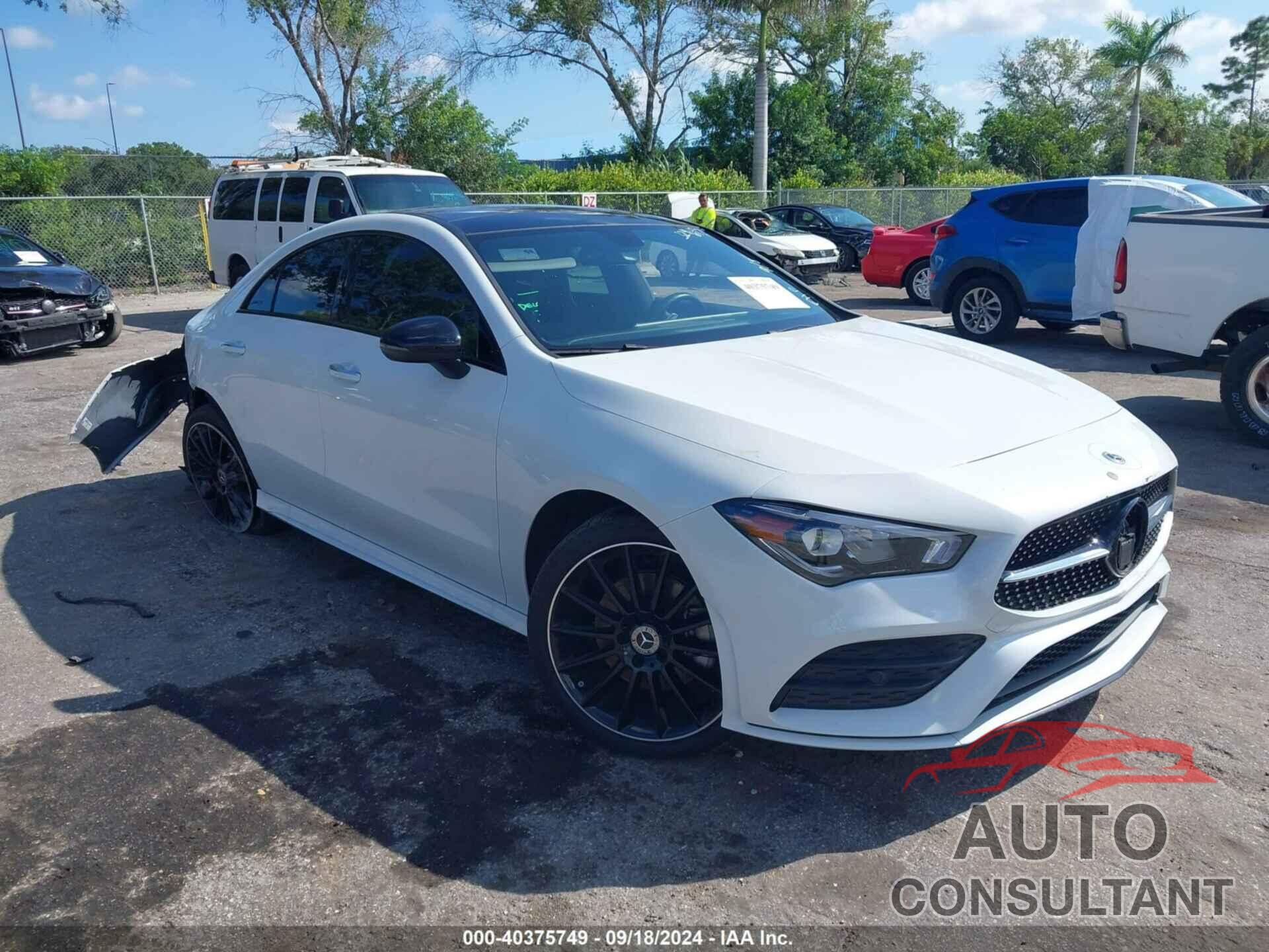 MERCEDES-BENZ CLA 250 COUPE 2023 - W1K5J4GB0PN324697